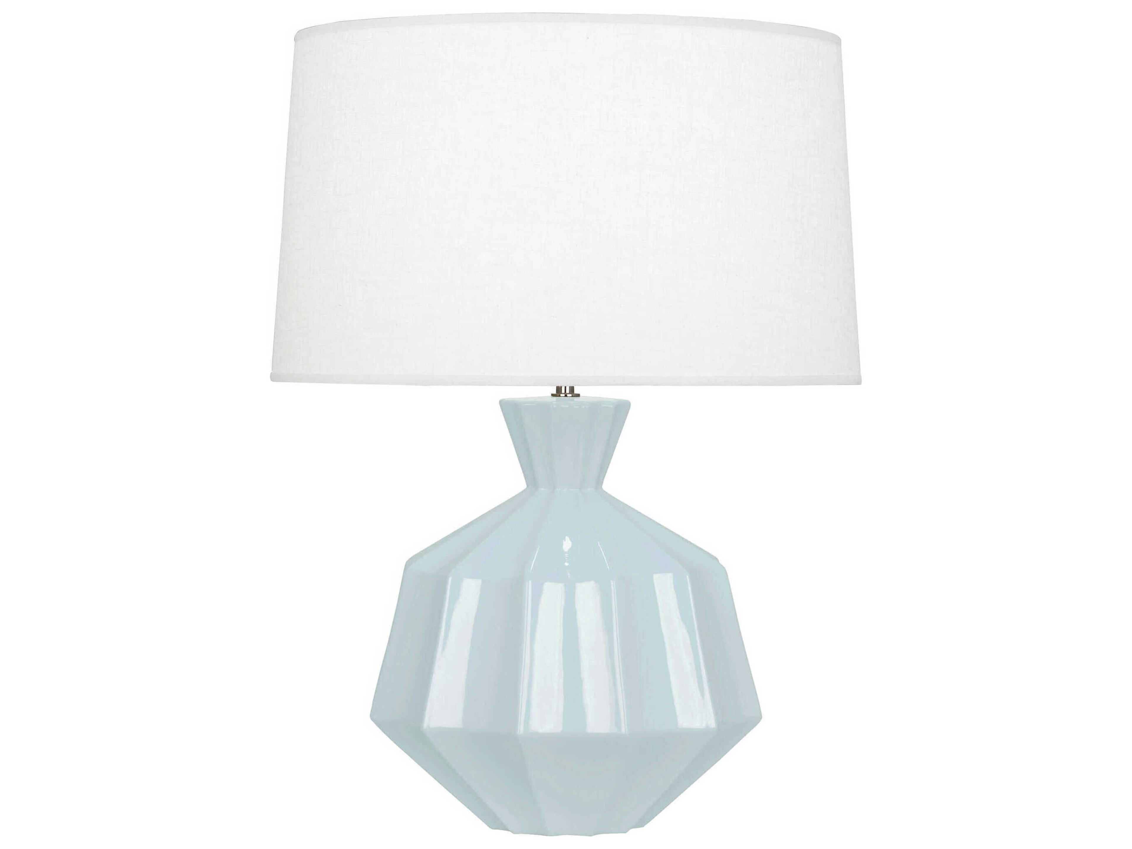Robert Abbey Orion Baby Blue Glazed Buffet Lamp