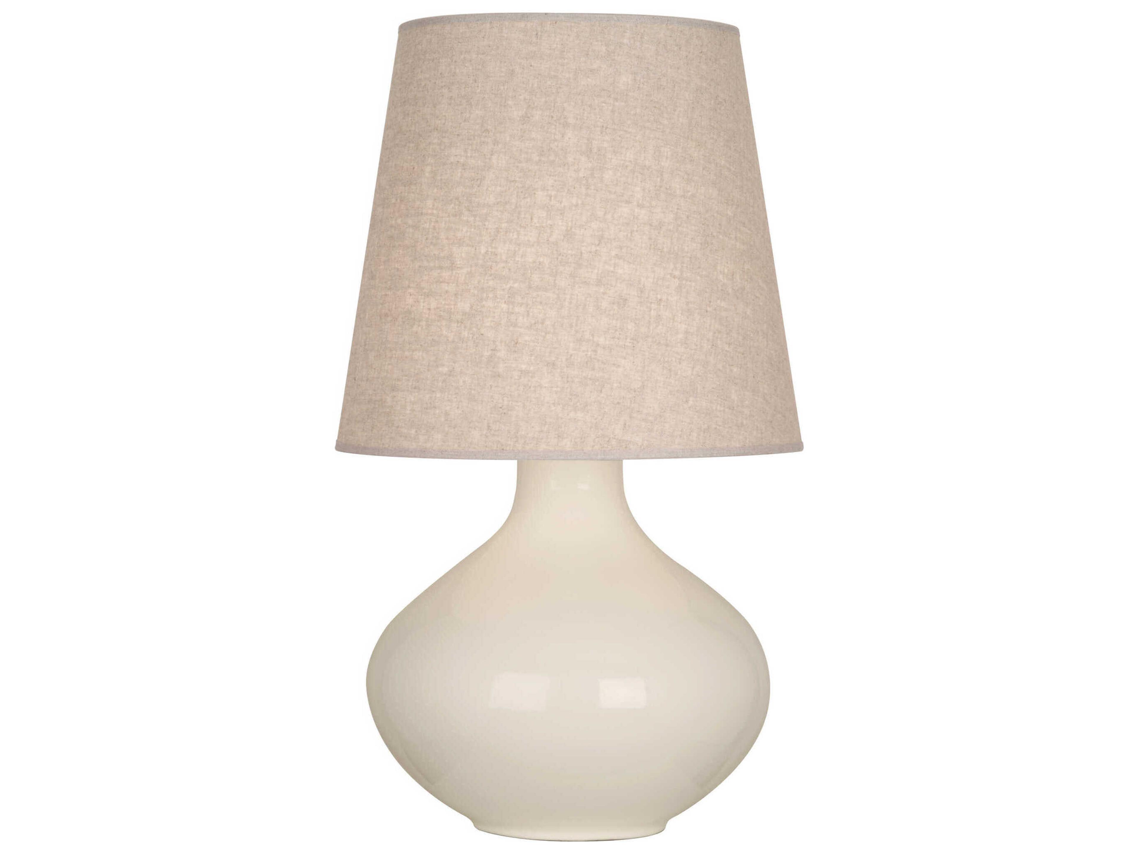 Robert Abbey June Off White Buffet Lamp