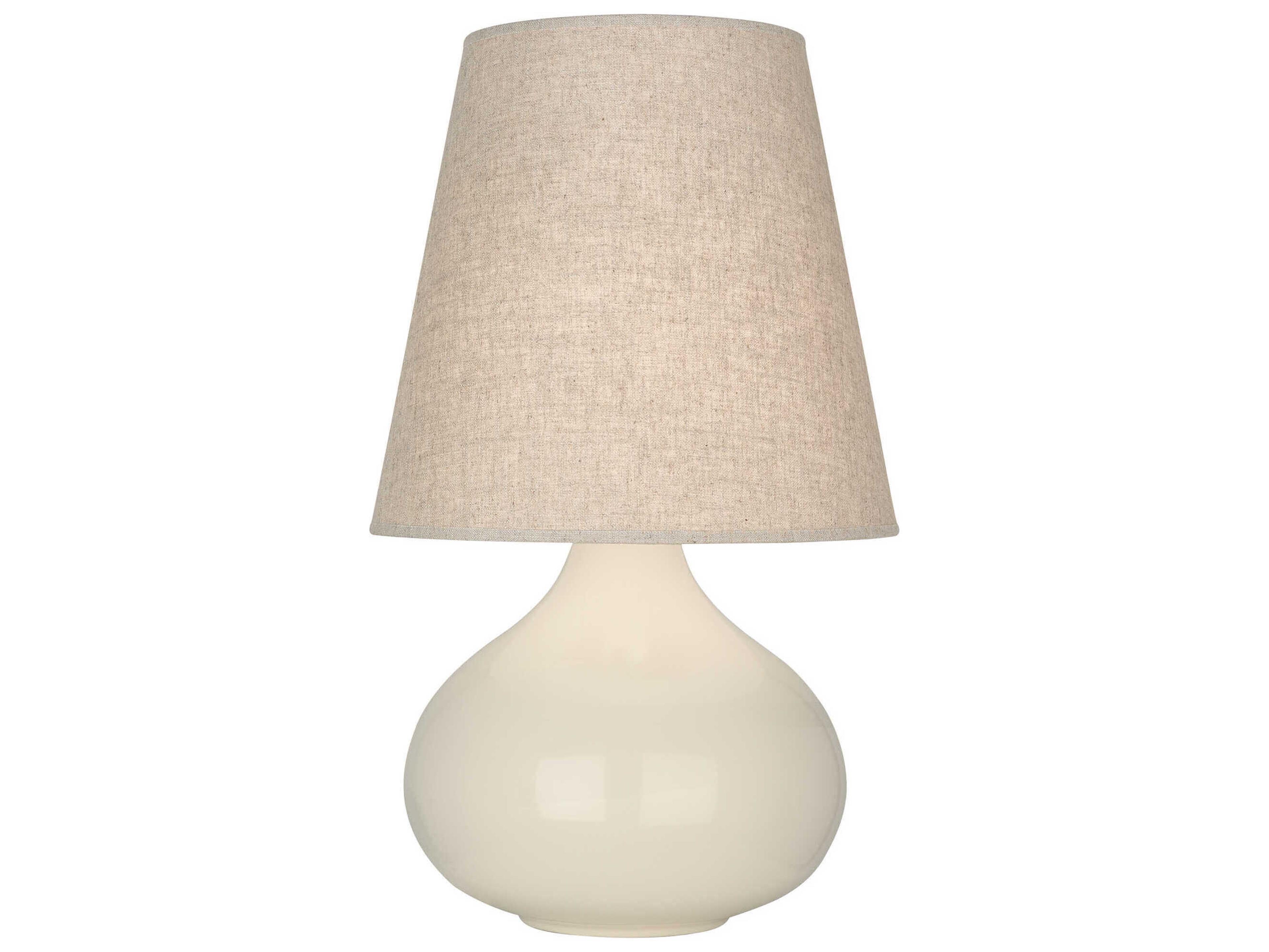 Robert Abbey June Off White Table Lamp