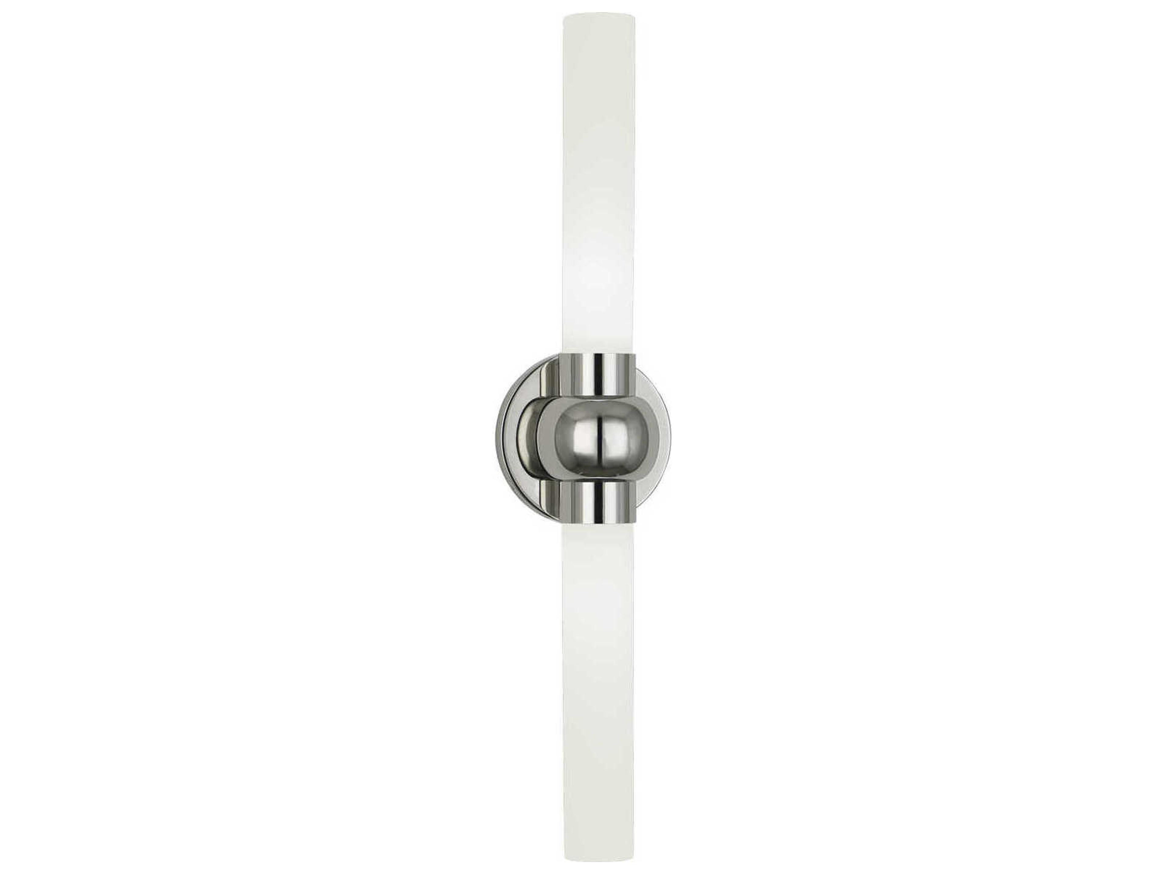 Robert Abbey Daphne 2-Light Chrome Wall Sconce