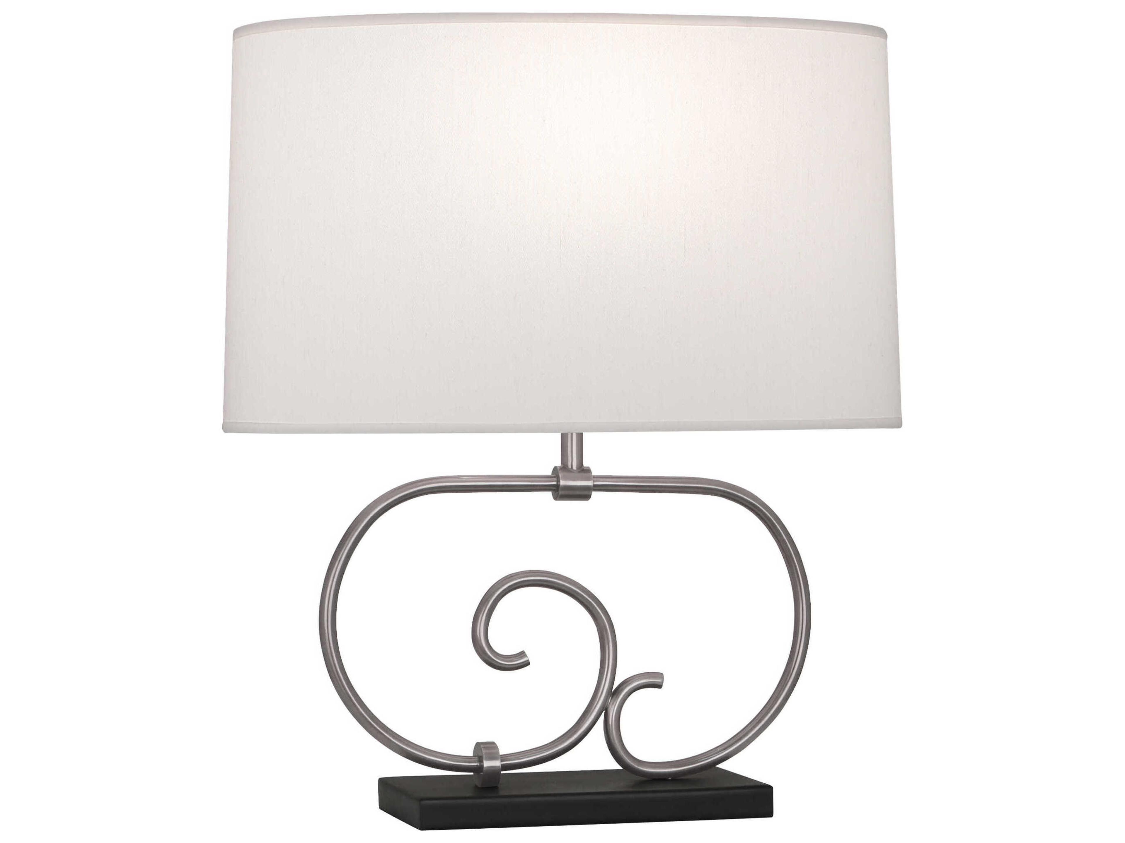 Robert Abbey Chloe Dark Antique Nickel Matte Black Table Lamp