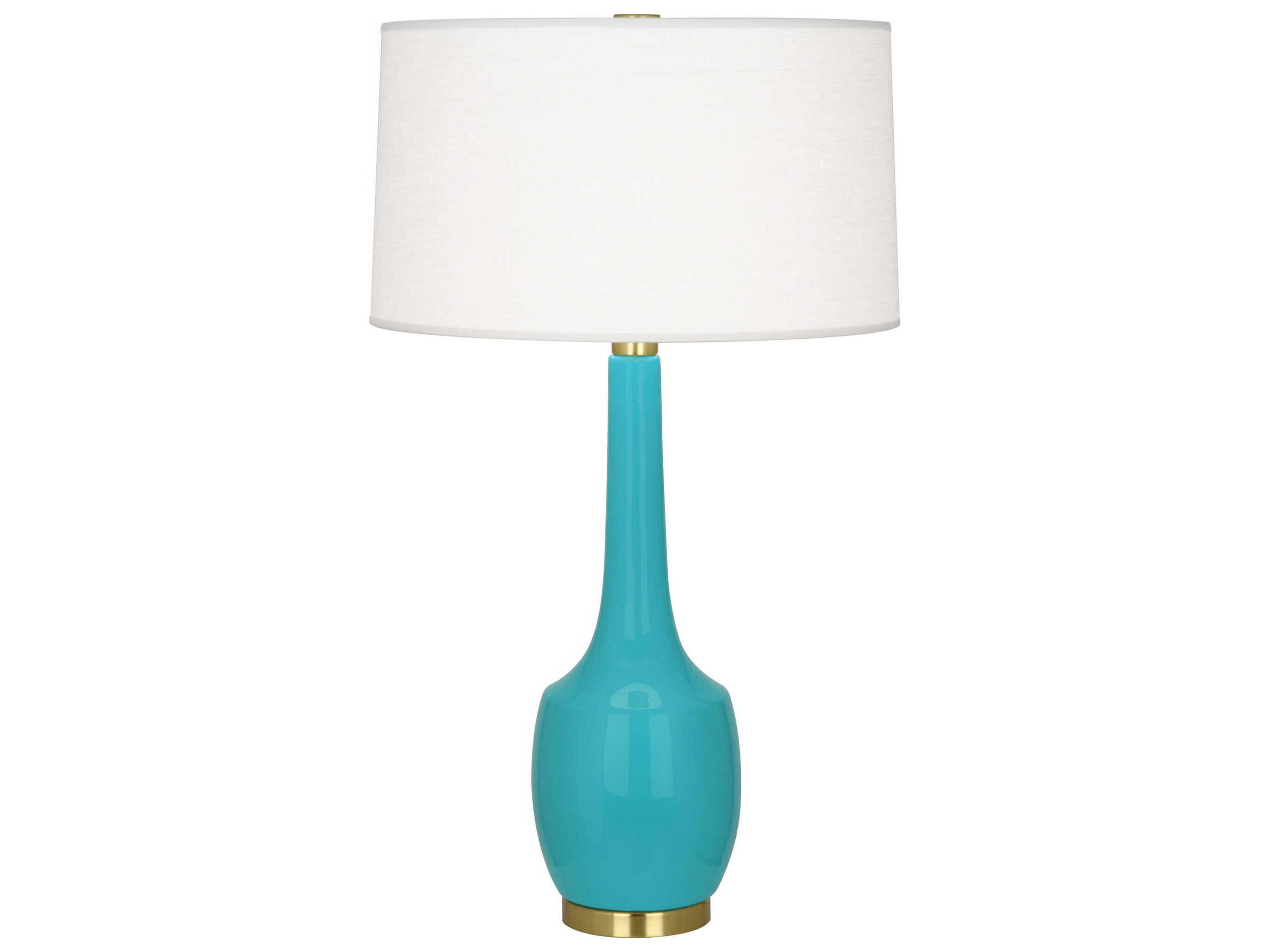 Robert Abbey Delilah Egg Blue Glazed Buffet Lamp