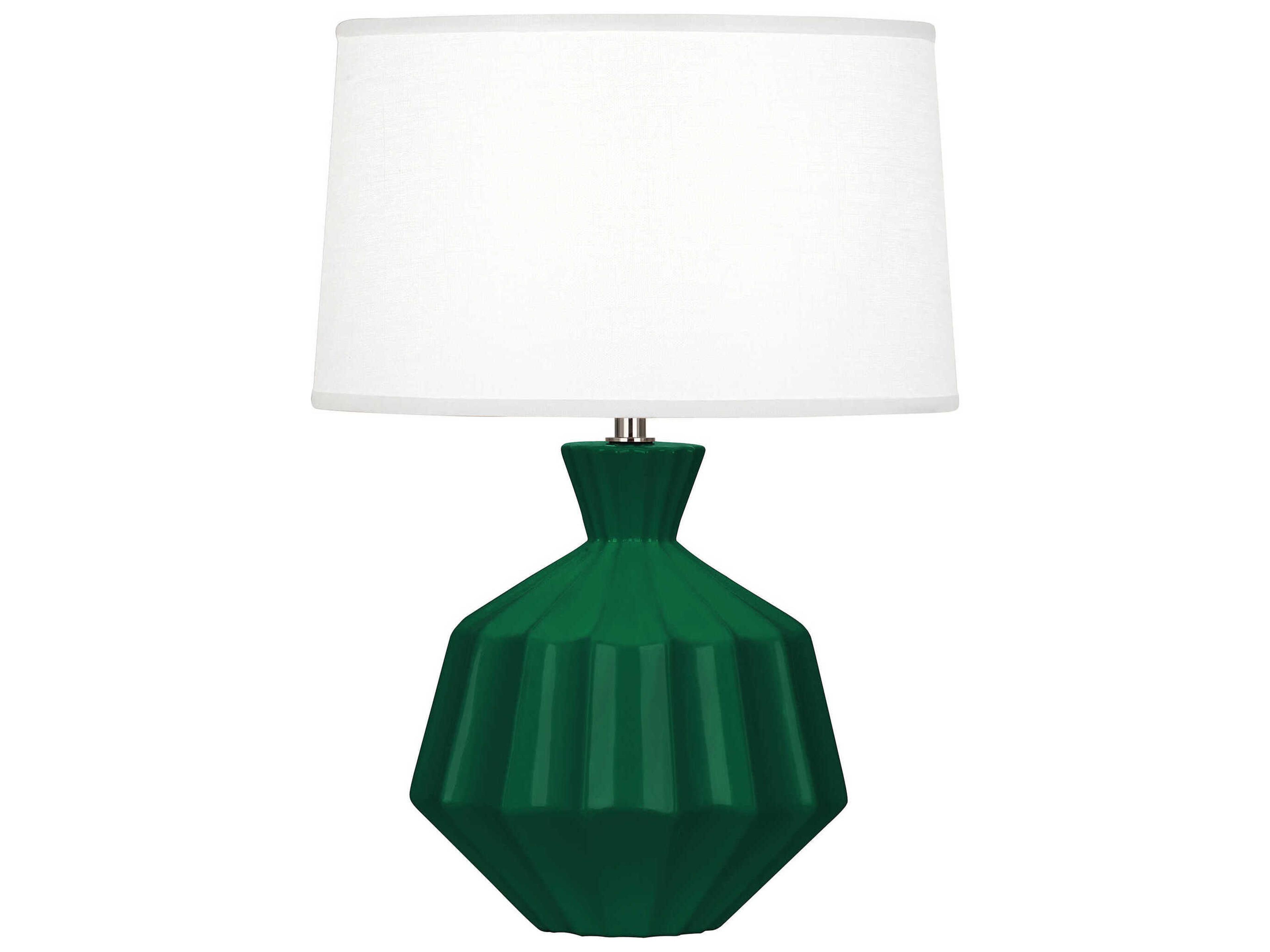 Robert Abbey Orion Jungle Glazed Green Table Lamp