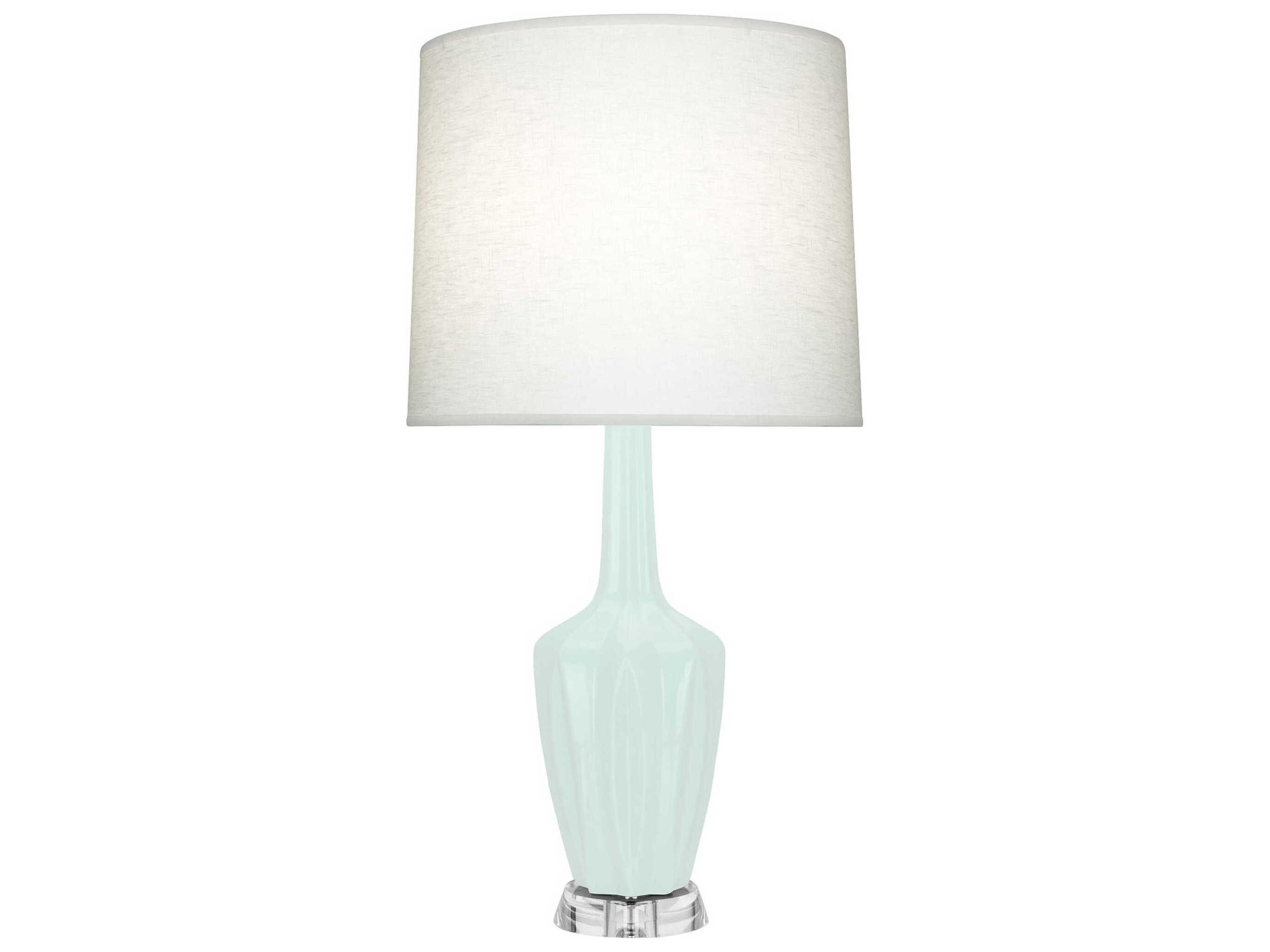 Robert Abbey Emma Mint Glazed Green Buffet Lamp