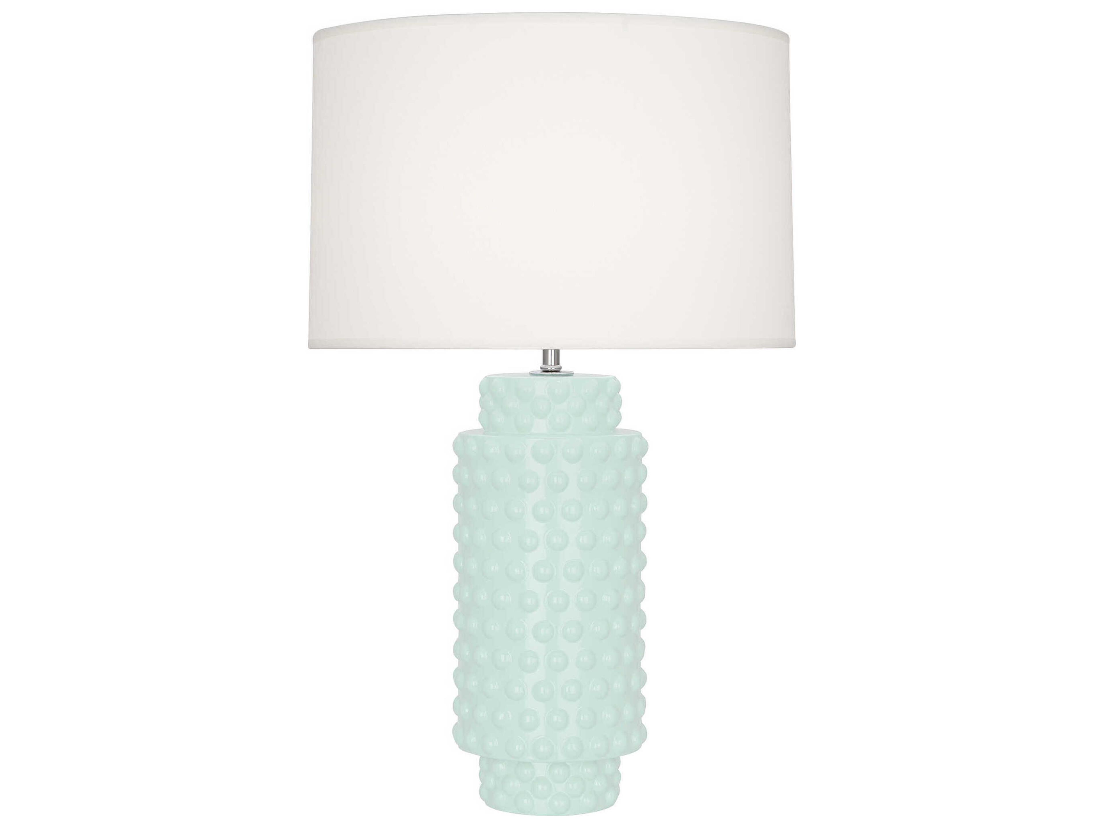 Robert Abbey Dolly Mint Glazed Textured Green Buffet Lamp