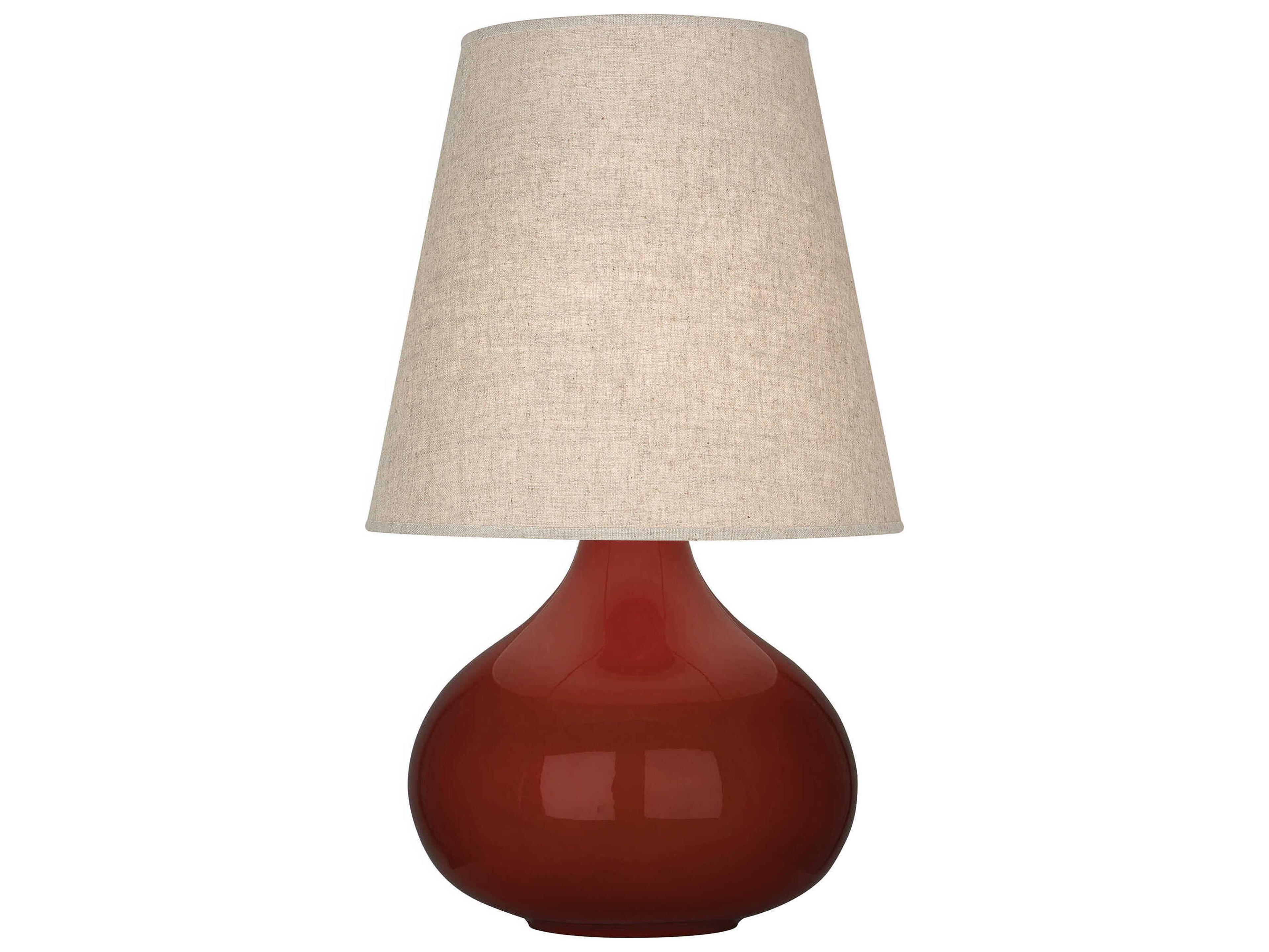 Robert Abbey June Red Buffet Lamp