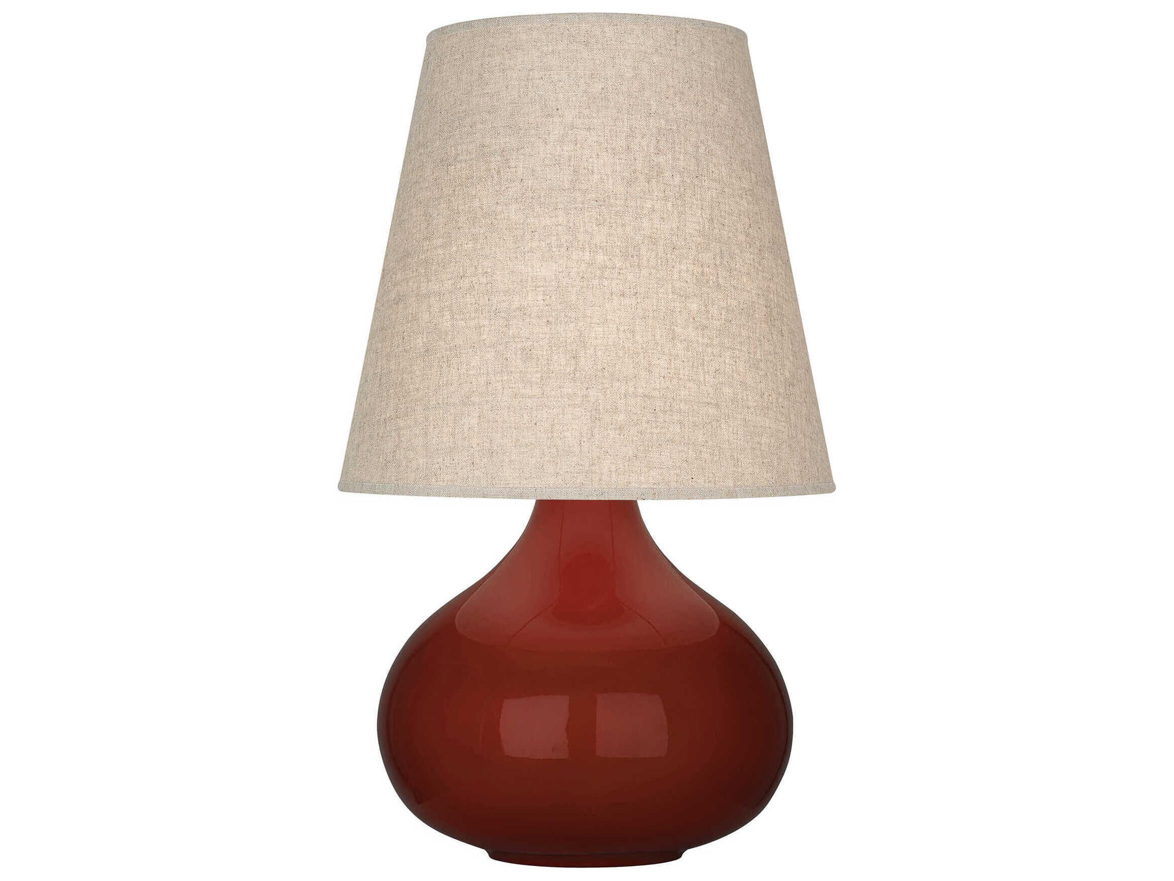 Robert Abbey June Red Table Lamp