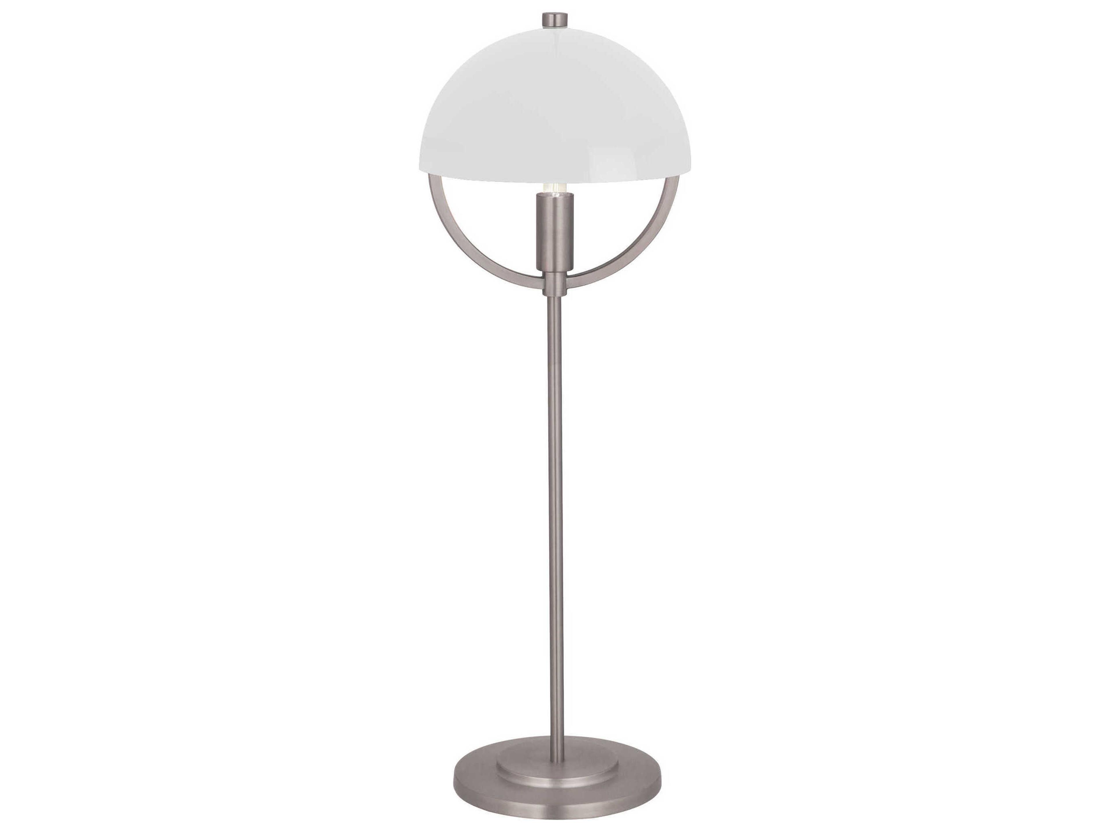 Robert Abbey Mavisten Edition Copernica Pewter Buffet Lamp