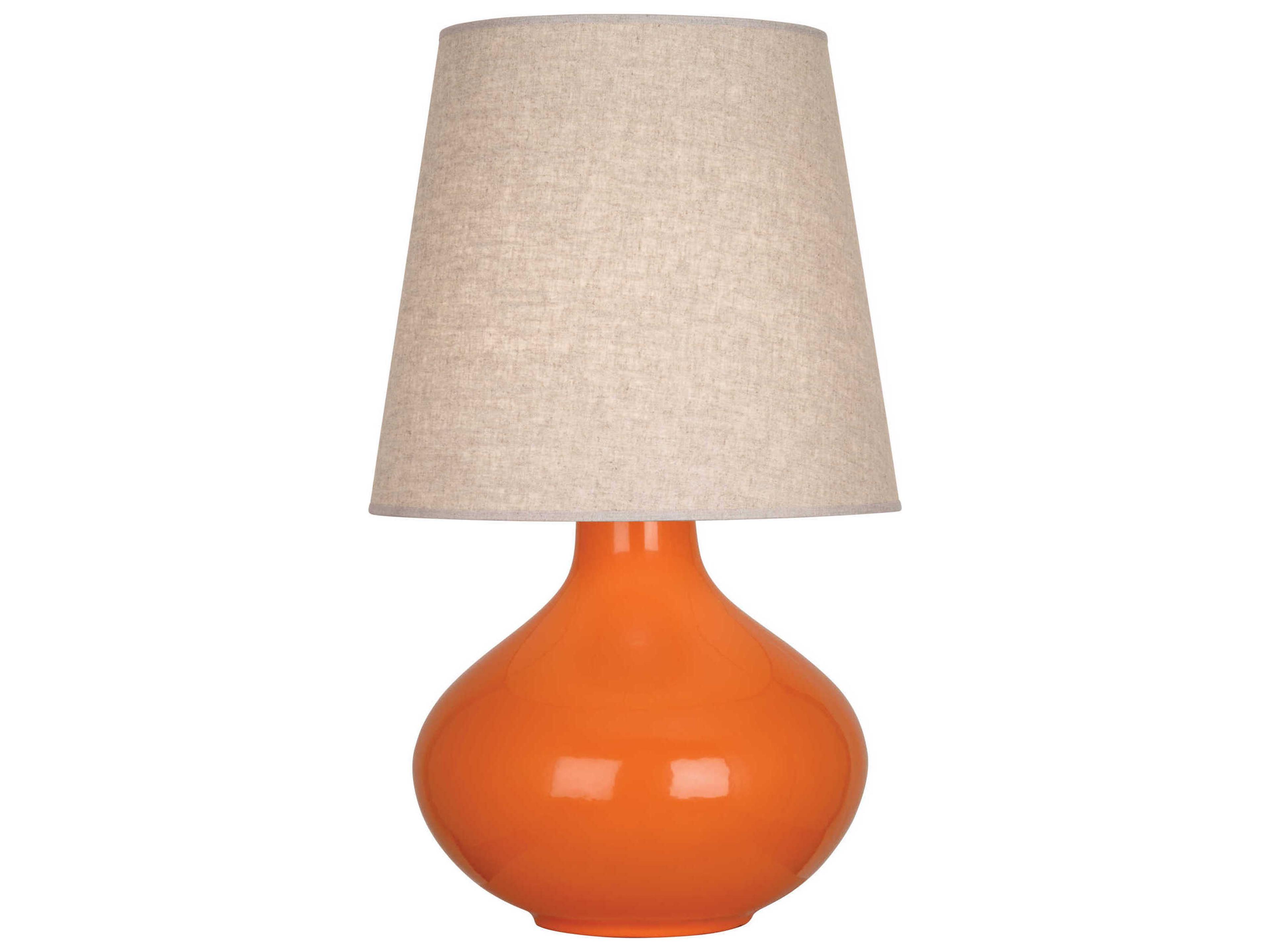 Robert Abbey June Orange Buffet Lamp