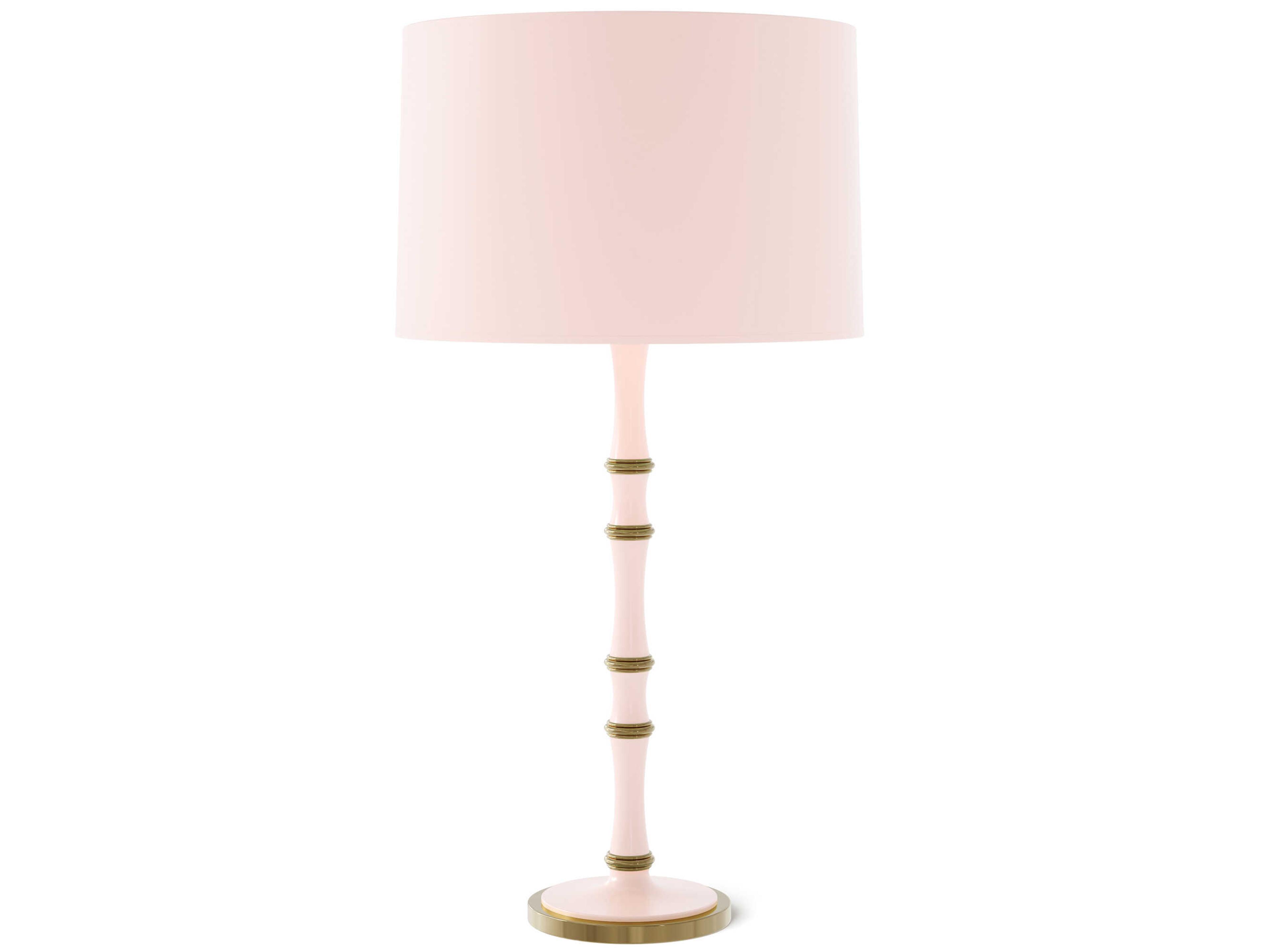 Robert Abbey Kane Rose Water Pink Buffet Lamp