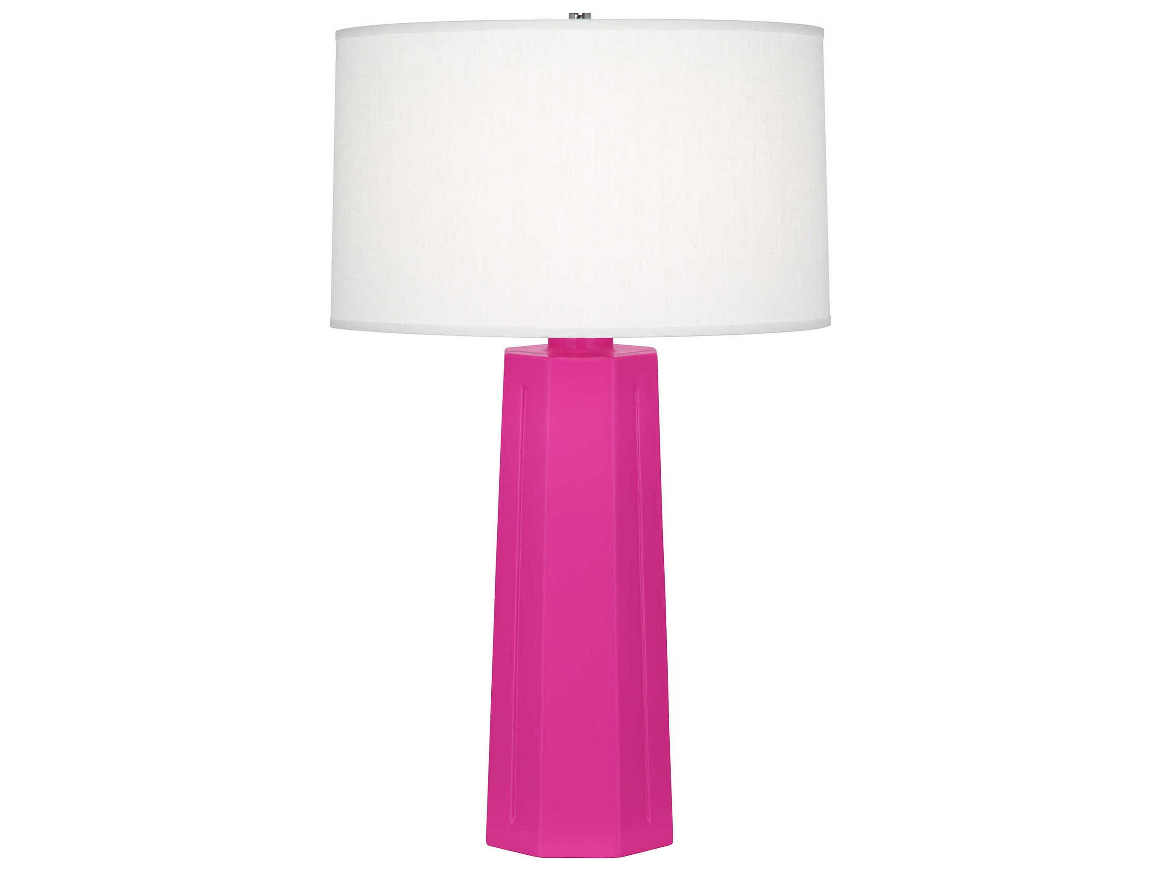 Robert Abbey Mason Razzle Rose Glazed Pink Buffet Lamp