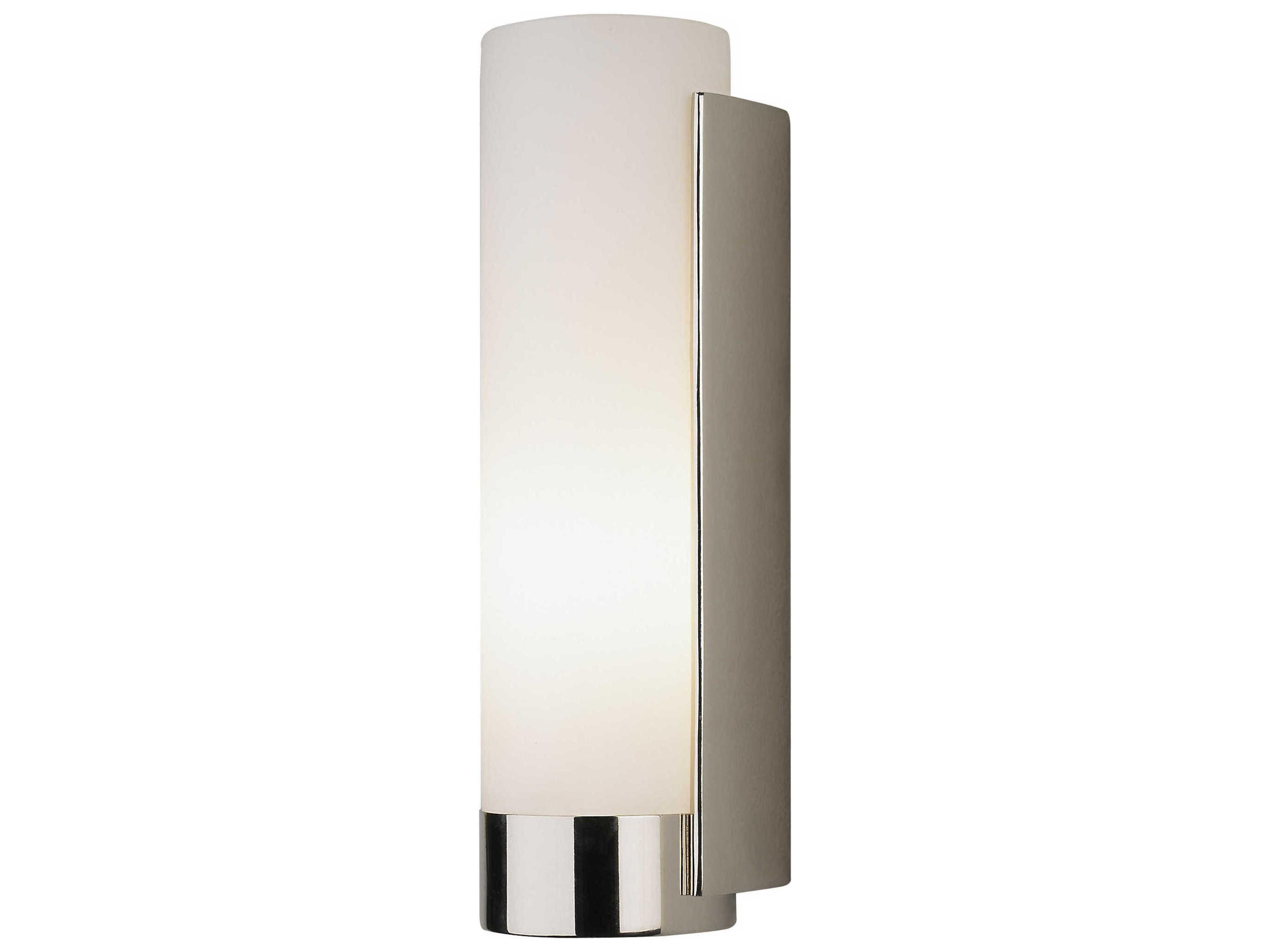 Robert Abbey Tyrone 1-Light Polished Nickel Wall Sconce