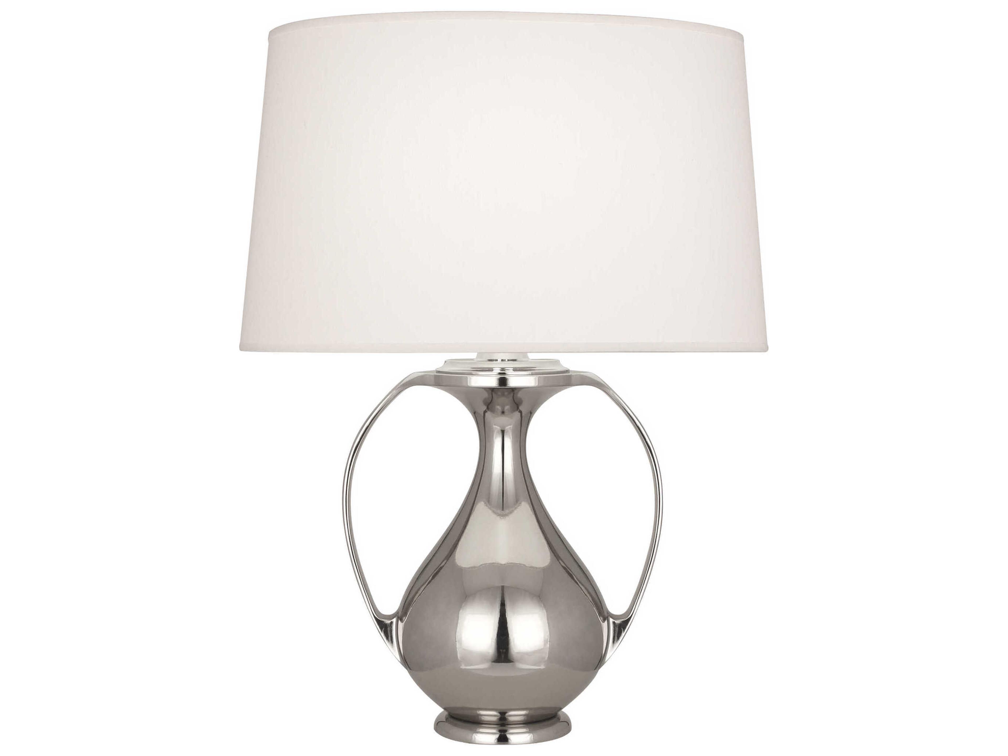 Robert Abbey Belvedere Polished Nickel Buffet Lamp