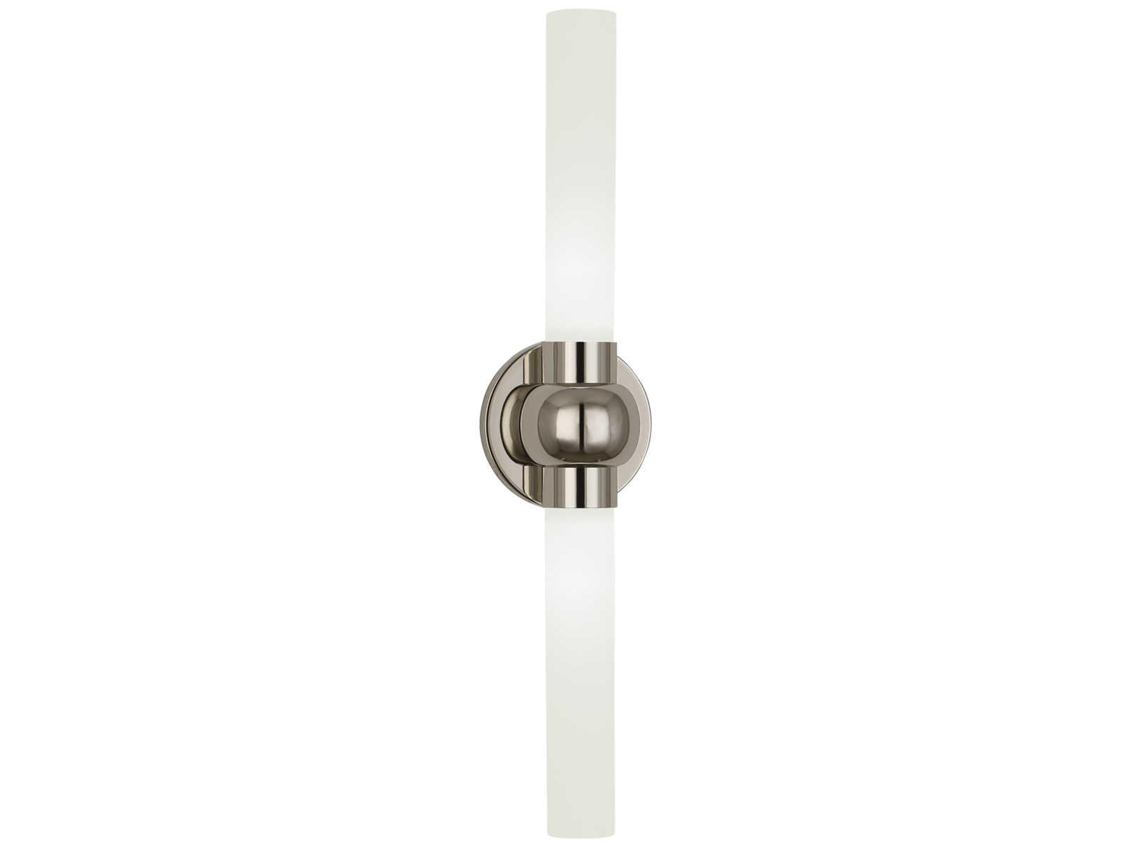 Robert Abbey Daphne 2-Light Polished Nickel Wall Sconce