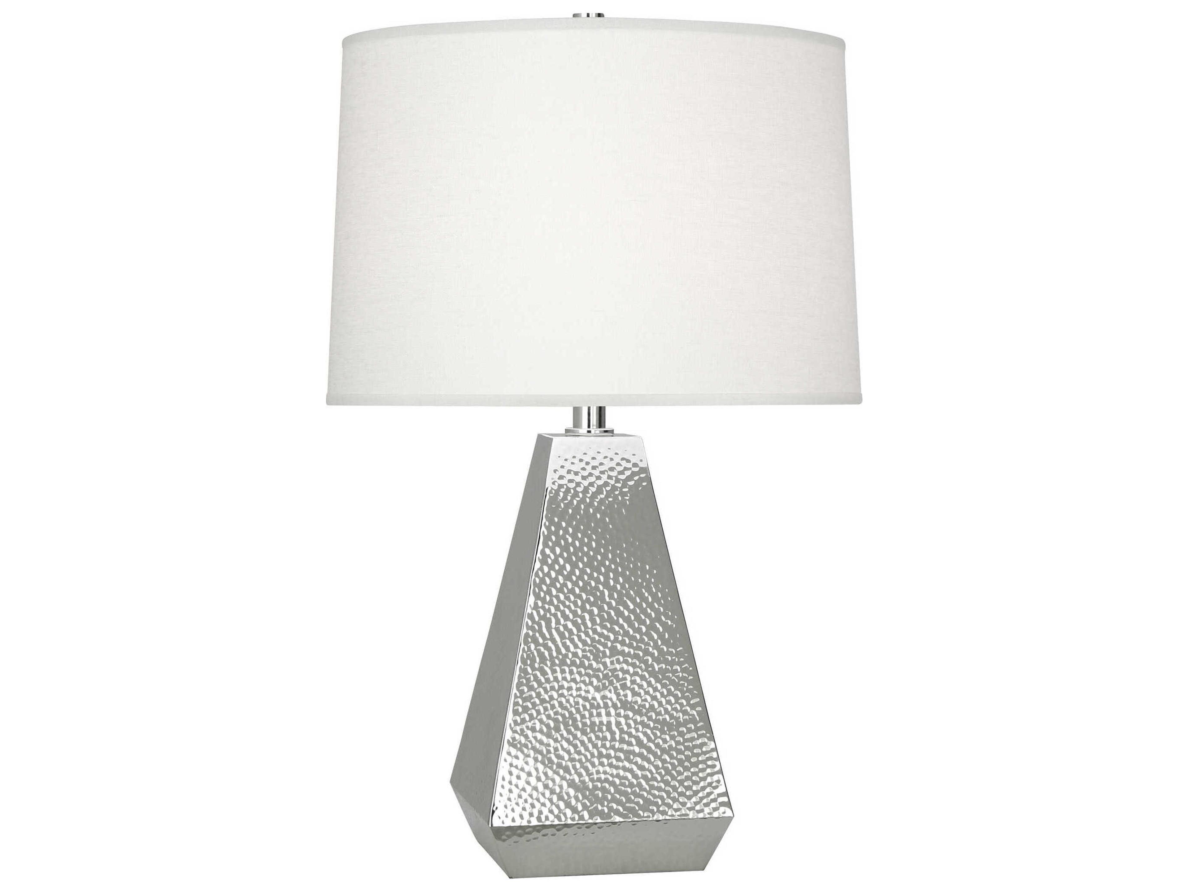 Robert Abbey Dal Polished Nickel Buffet Lamp