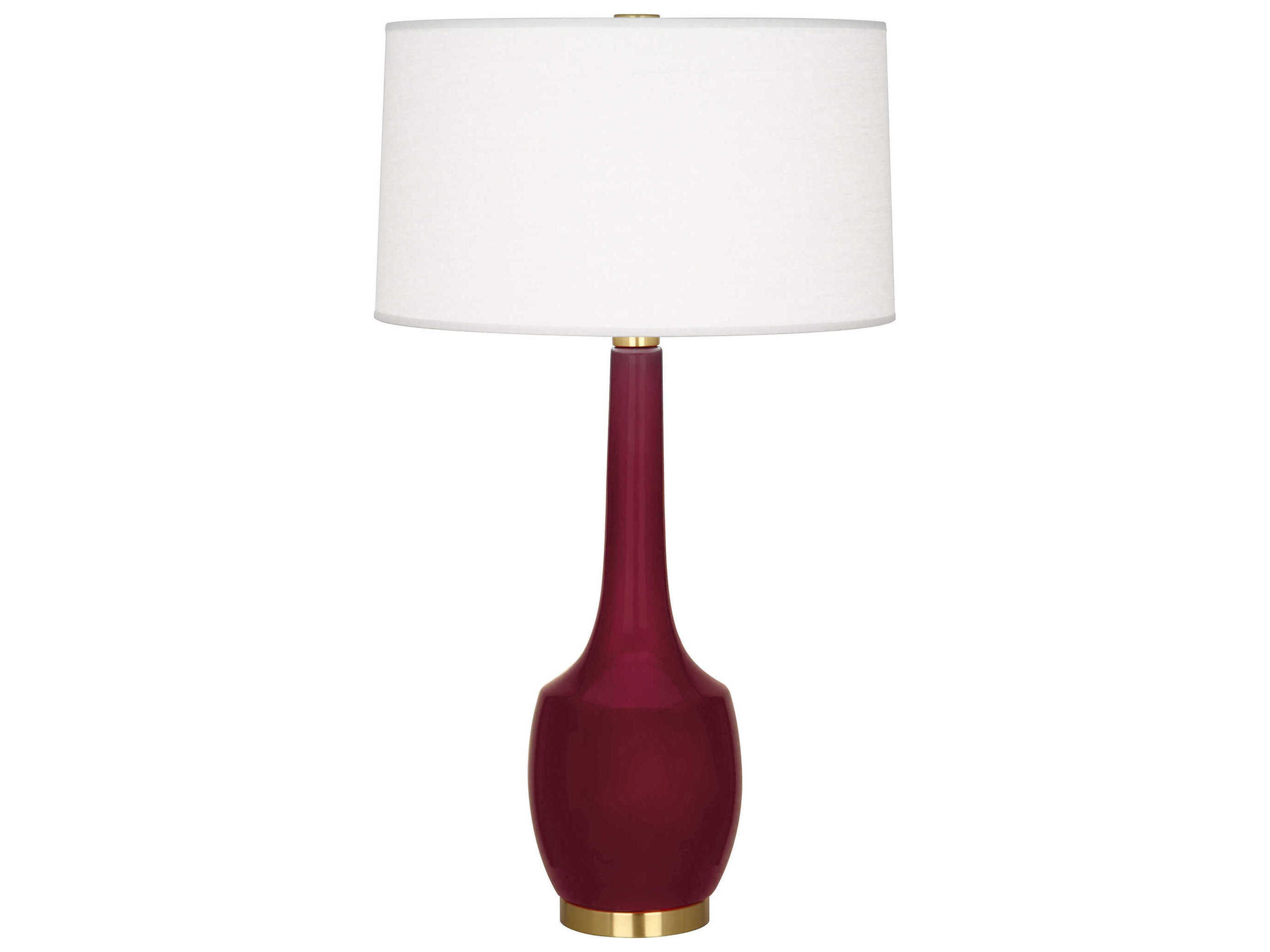 Robert Abbey Delilah Sugar Plum Glazed Purple Buffet Lamp