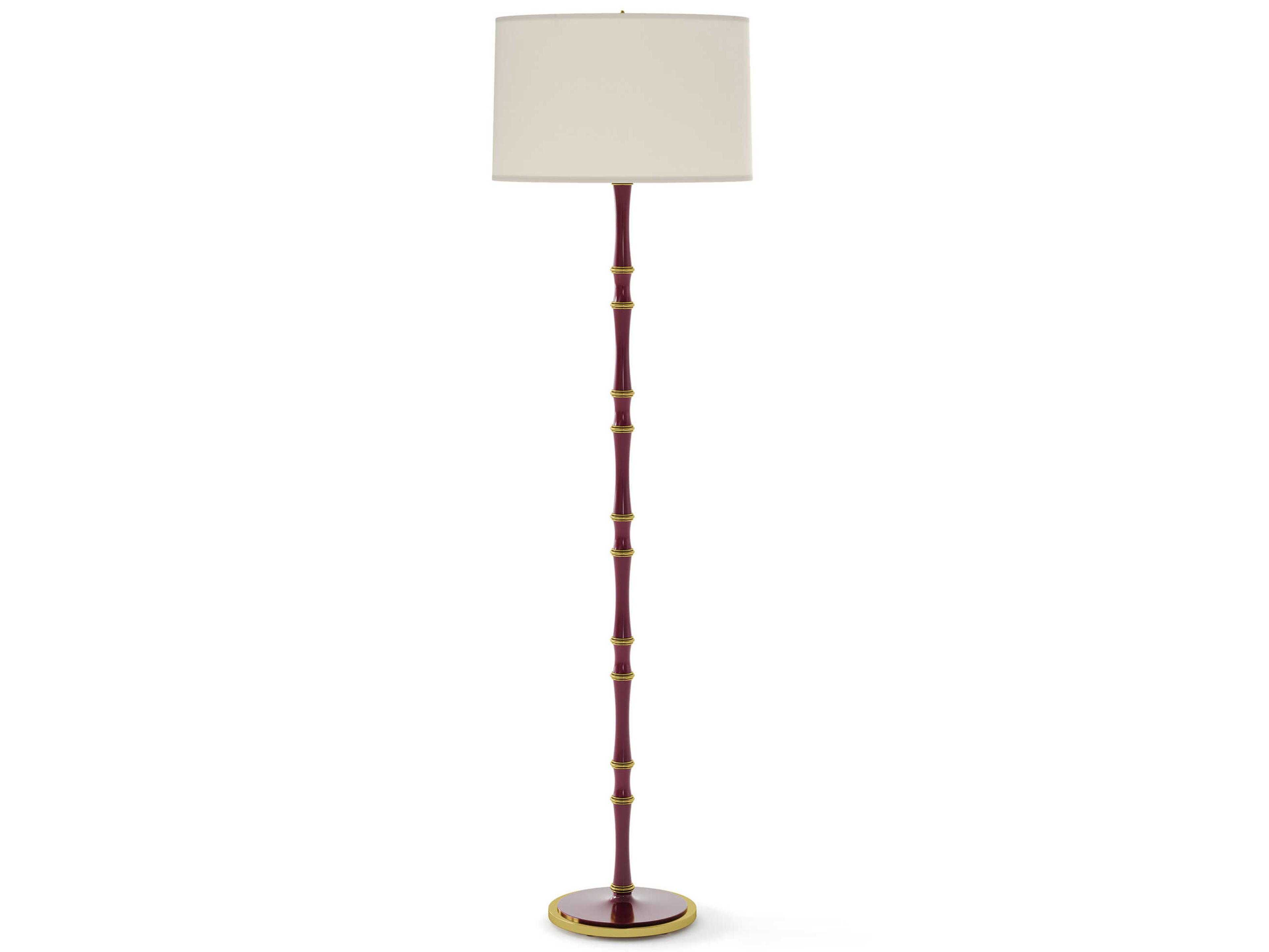 Robert Abbey Kane Sugar Plum Purple Floor Lamp