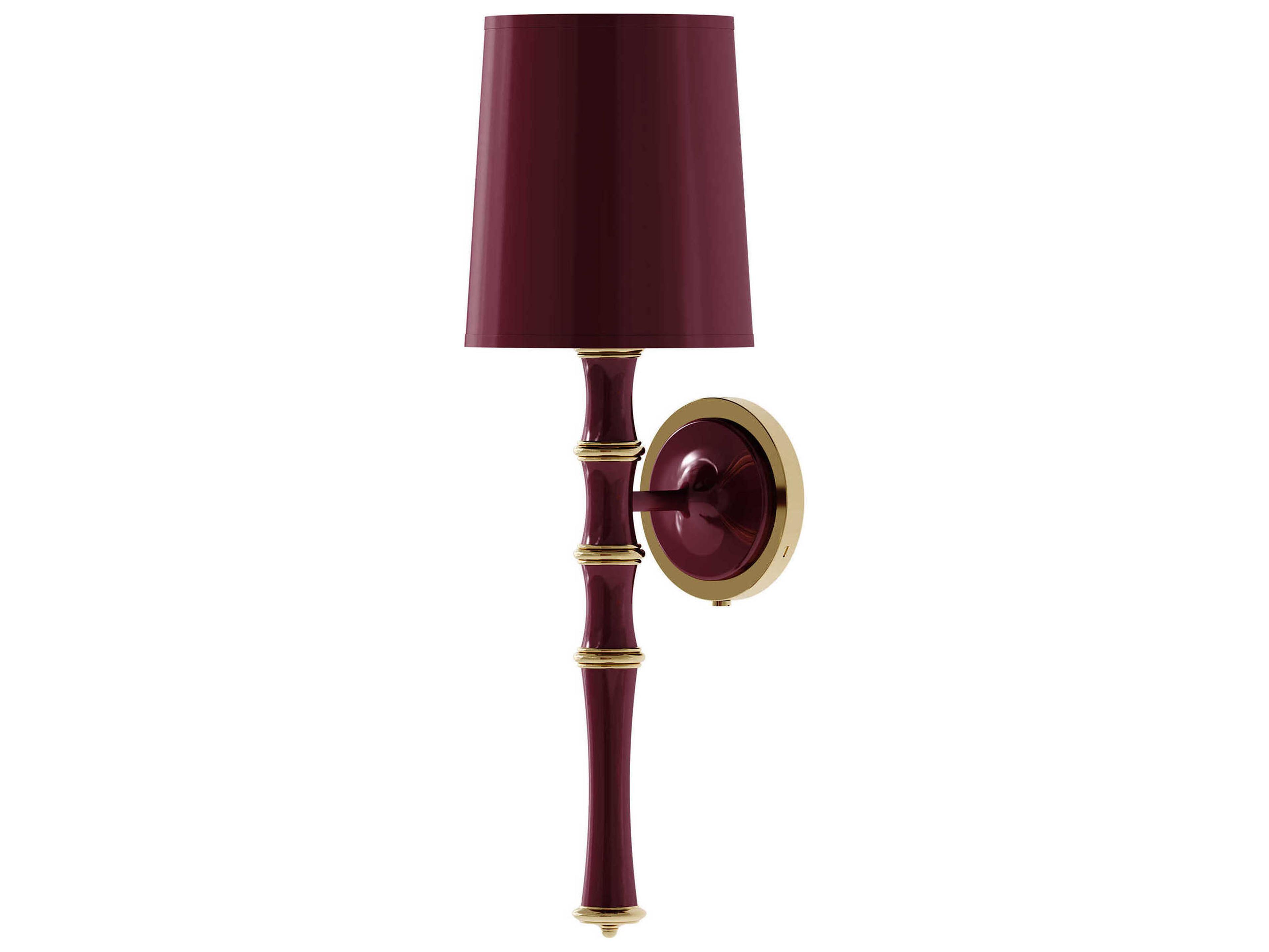 Robert Abbey Kane 1-Light Sugar Plum Purple Wall Sconce