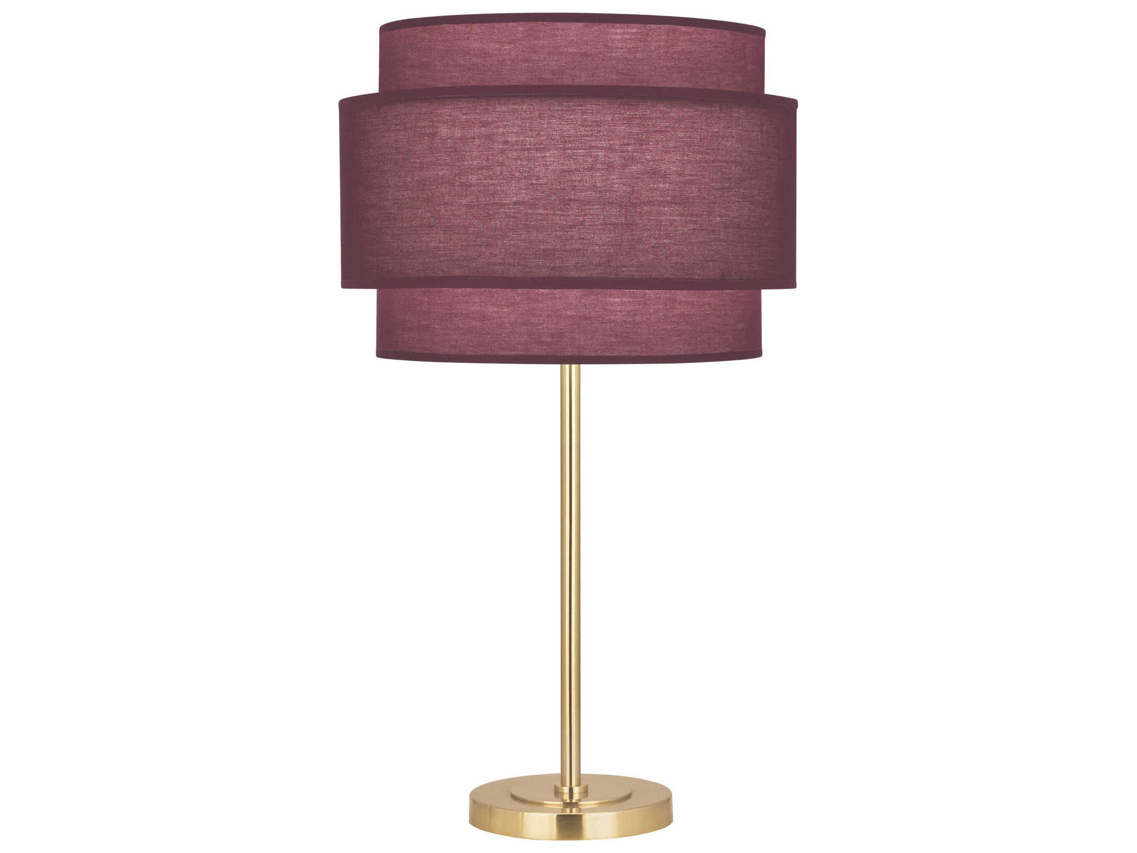 Robert Abbey Decker Purple Buffet Lamp