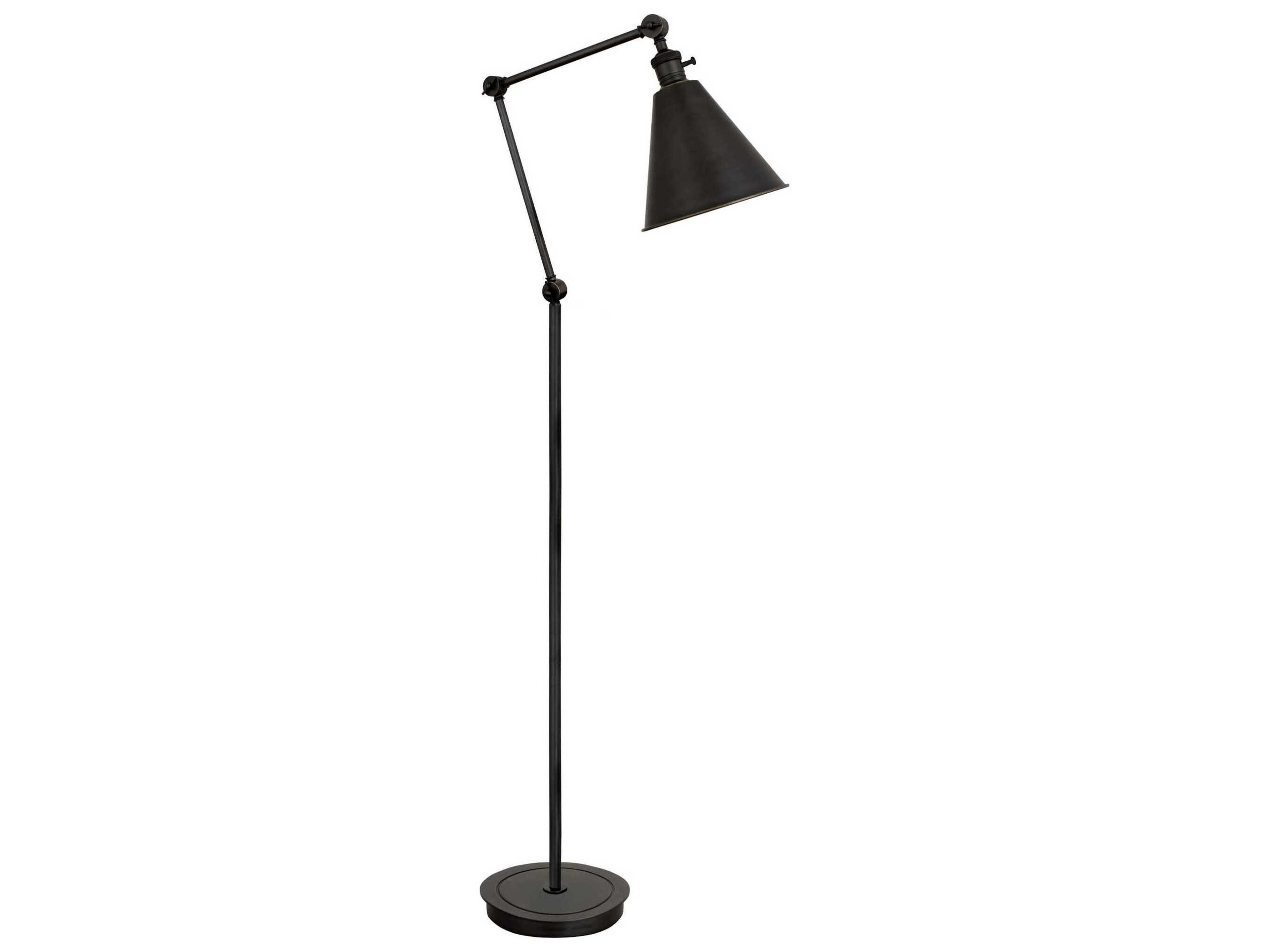 Robert Abbey Alloy Deep Patina Bronze Floor Lamp