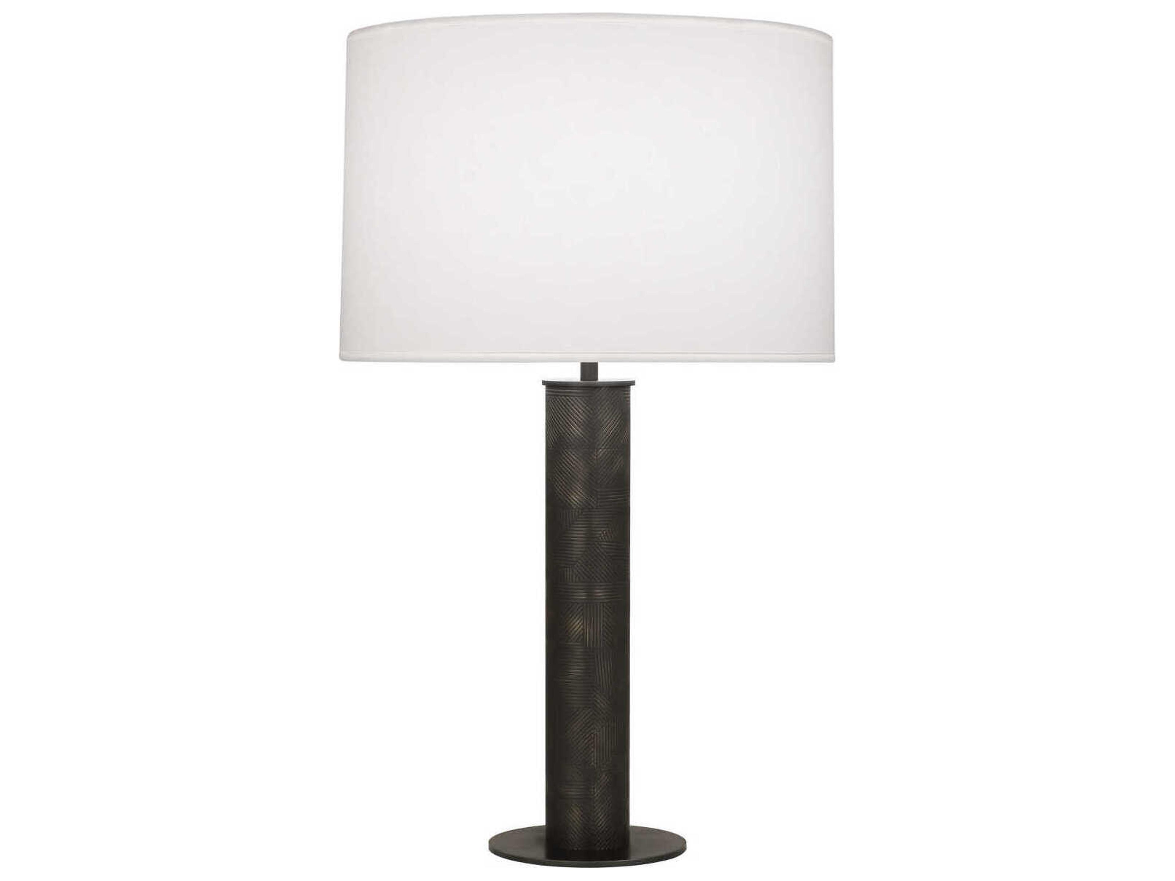 Robert Abbey Michael Berman Brut Deep Patina Bronze Buffet Lamp