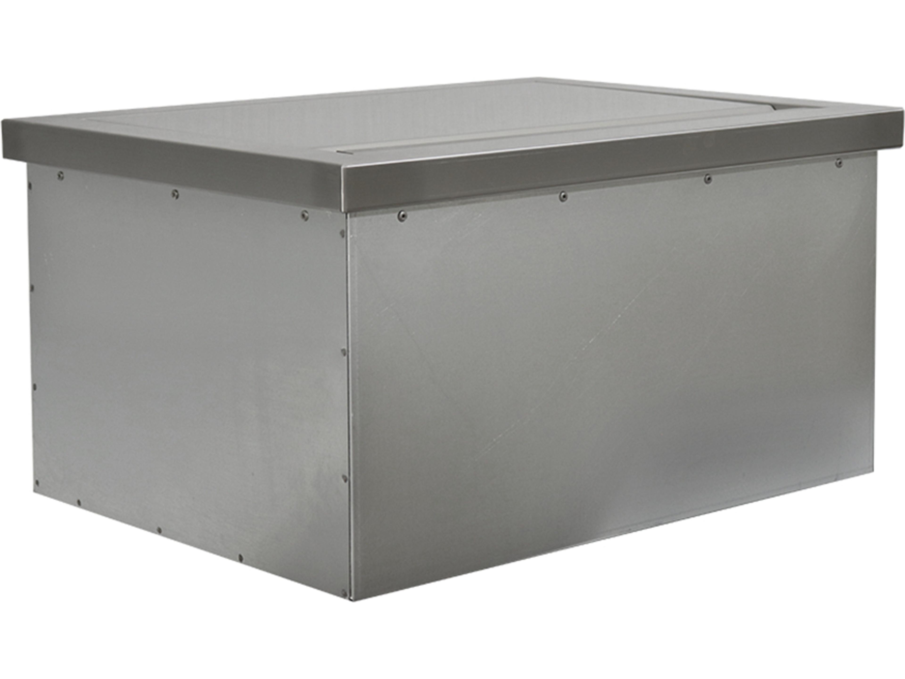 RCS Grills Stainless Steel Valiant Drop-In Cooler Ice Container with Removable Lid