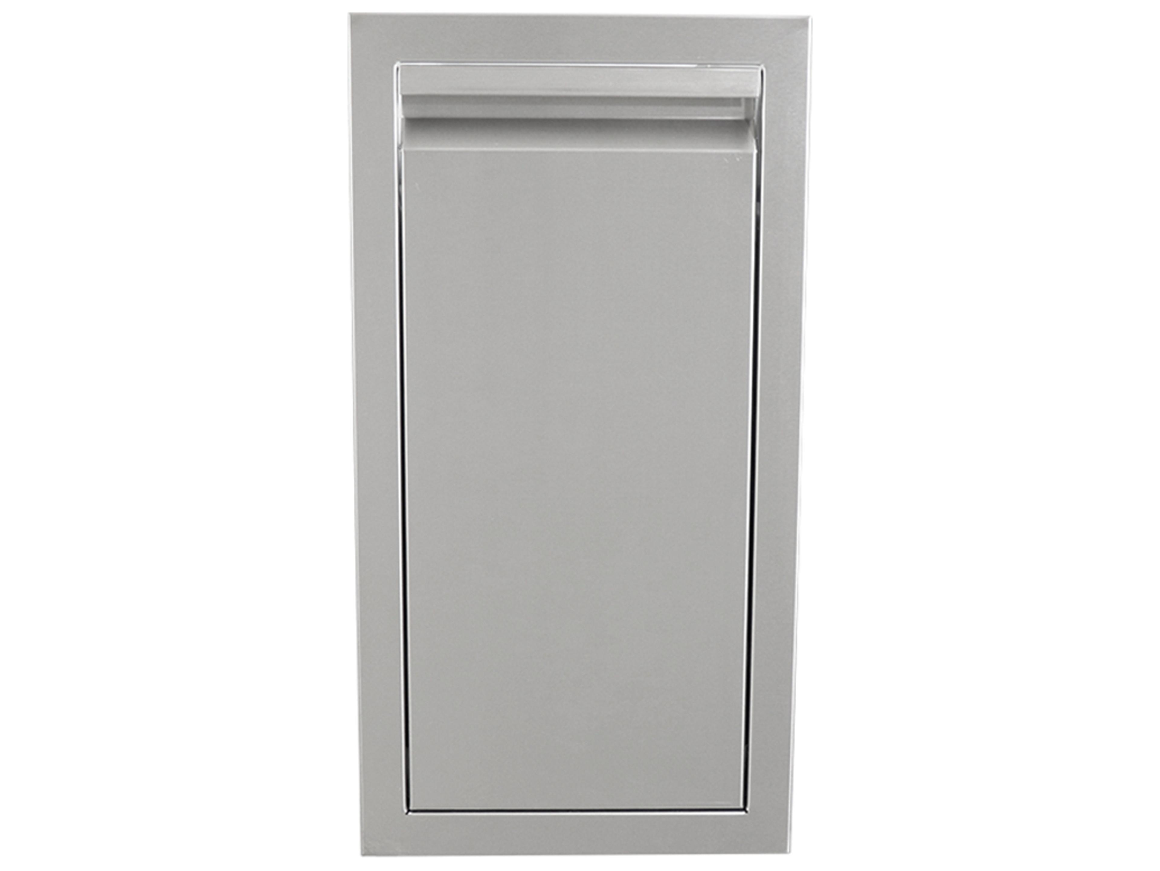 RCS Grills Stainless Steel Valiant Narrow Trash Drawer-Trash Can Included