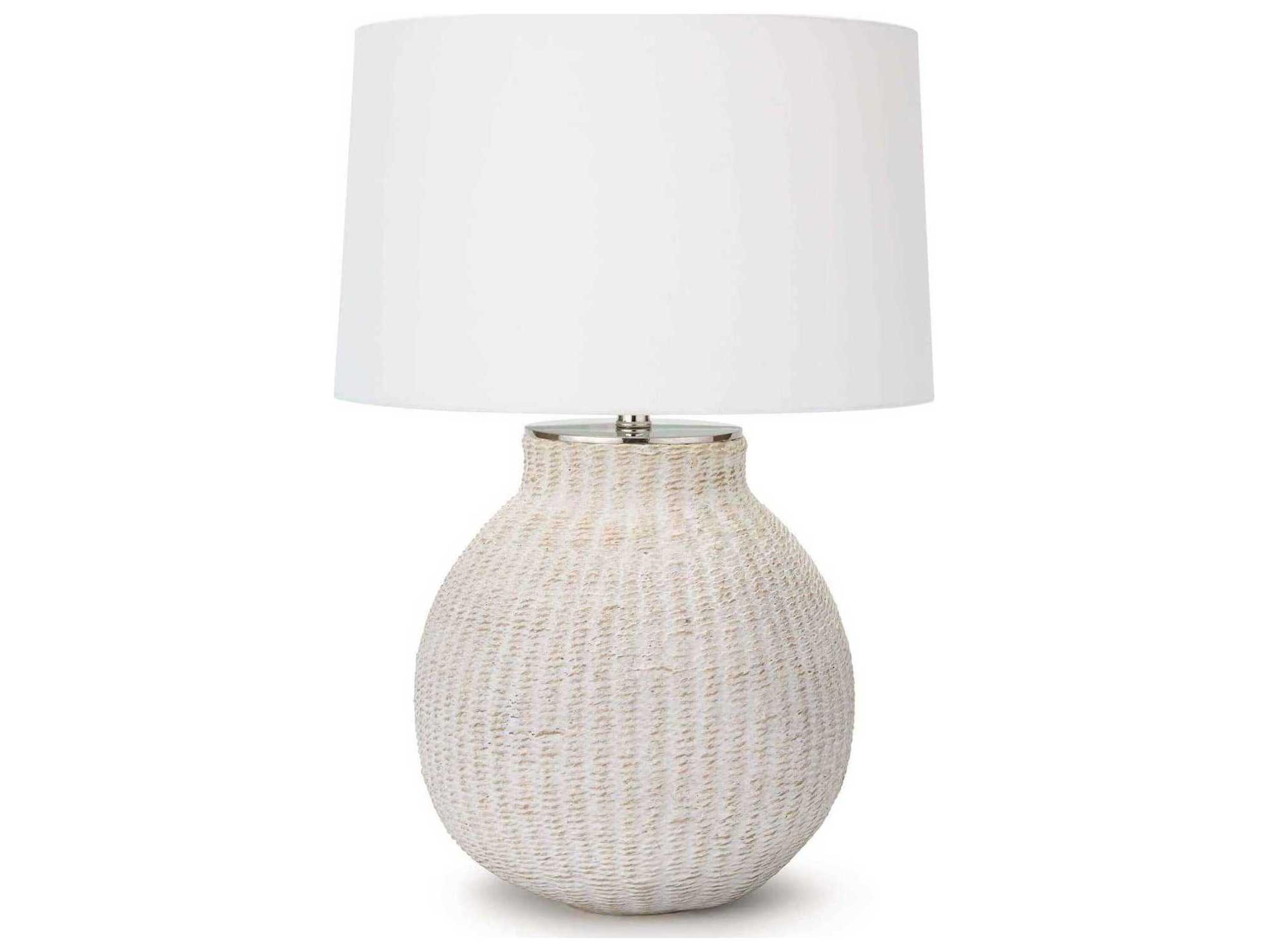 Regina Andrew White Buffet Lamp
