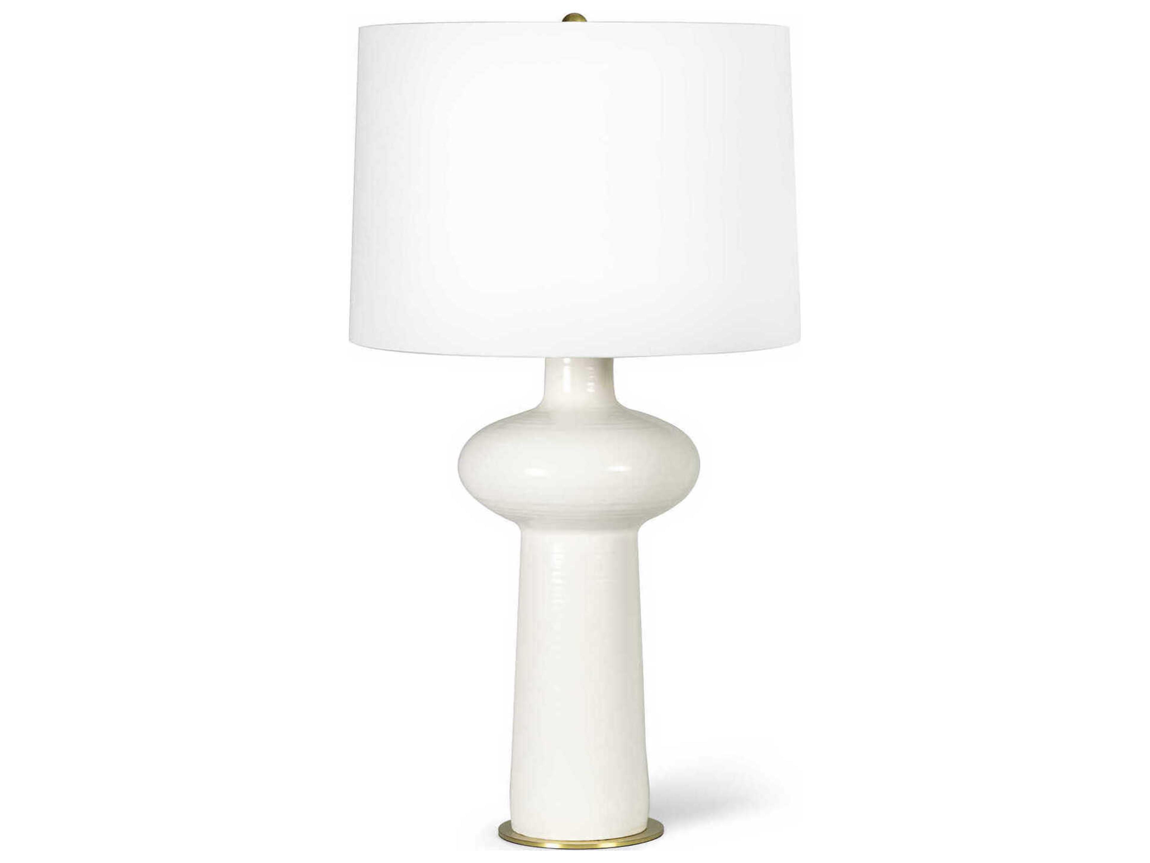 Sabina Ivory White Buffet Lamp