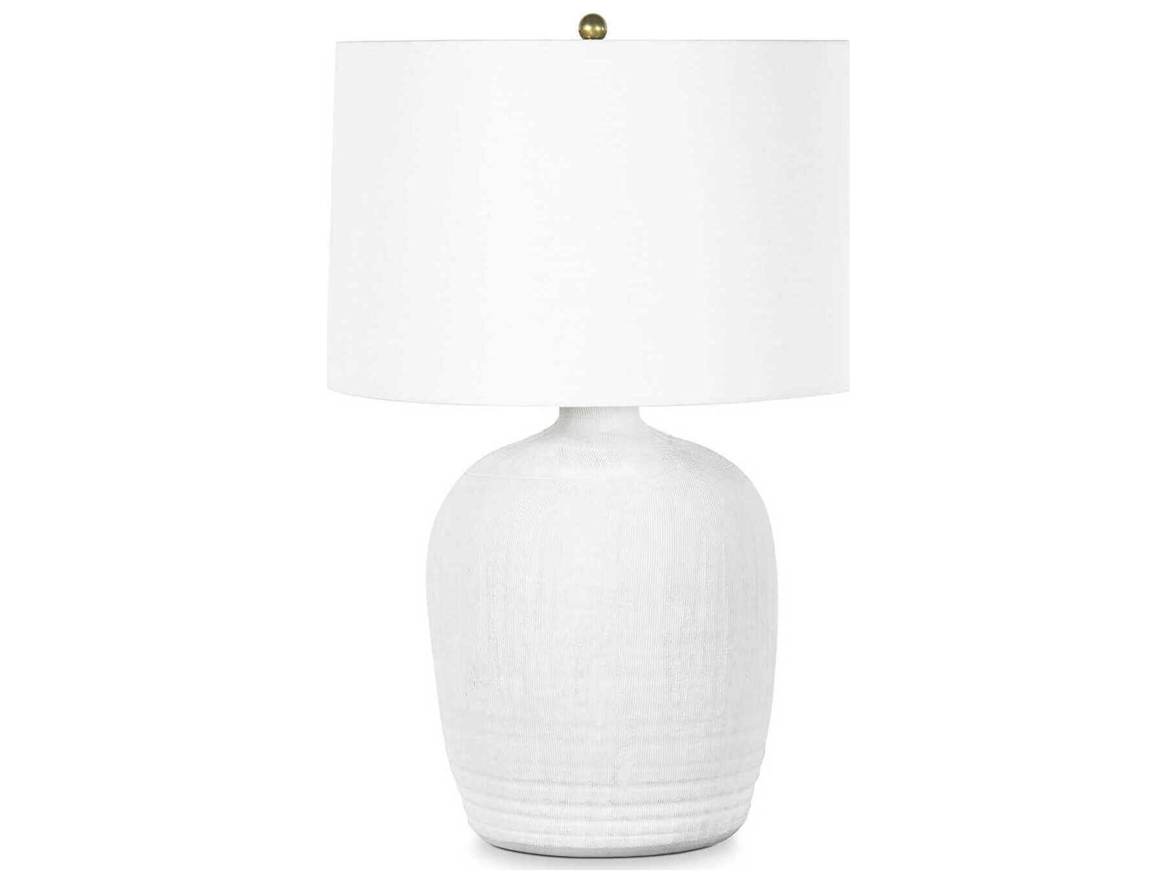 Regina Andrew White Buffet Lamp
