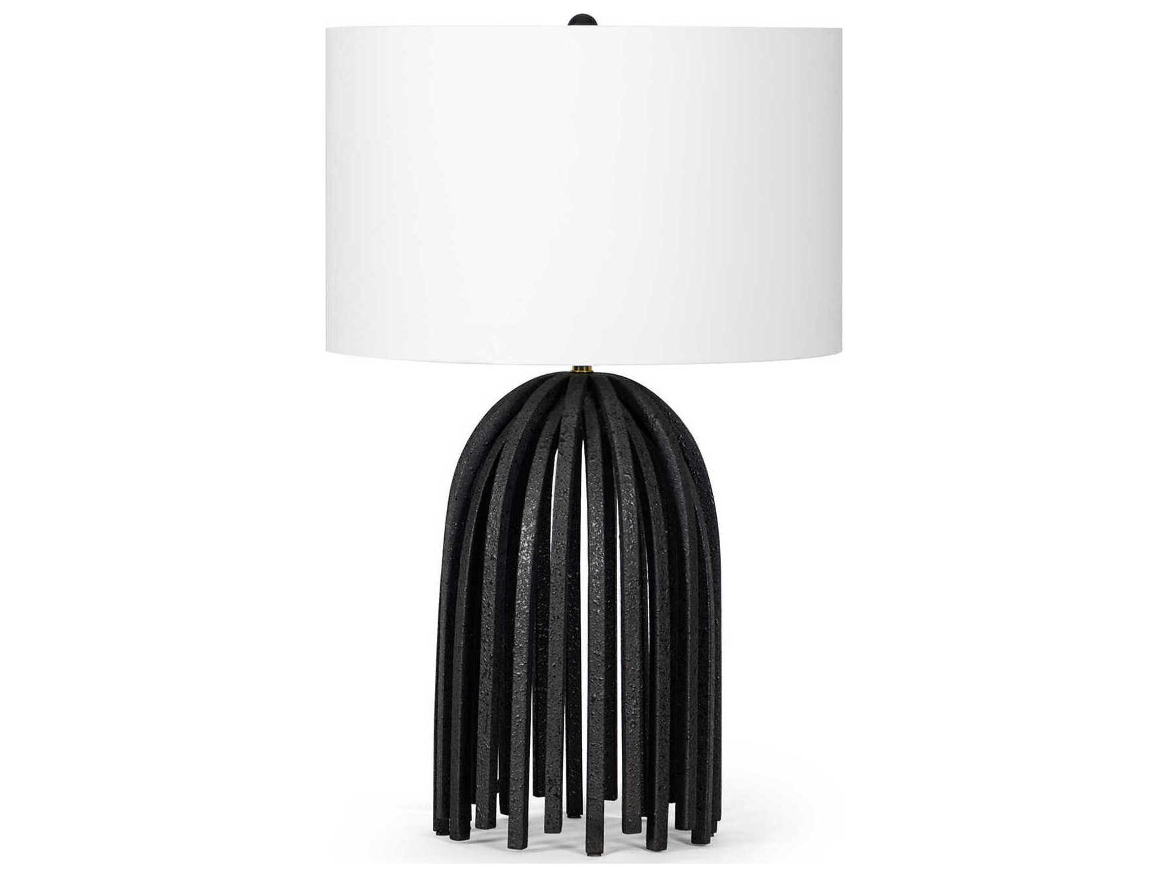 Regina Andrew Webbed Blackened Iron Buffet Lamp