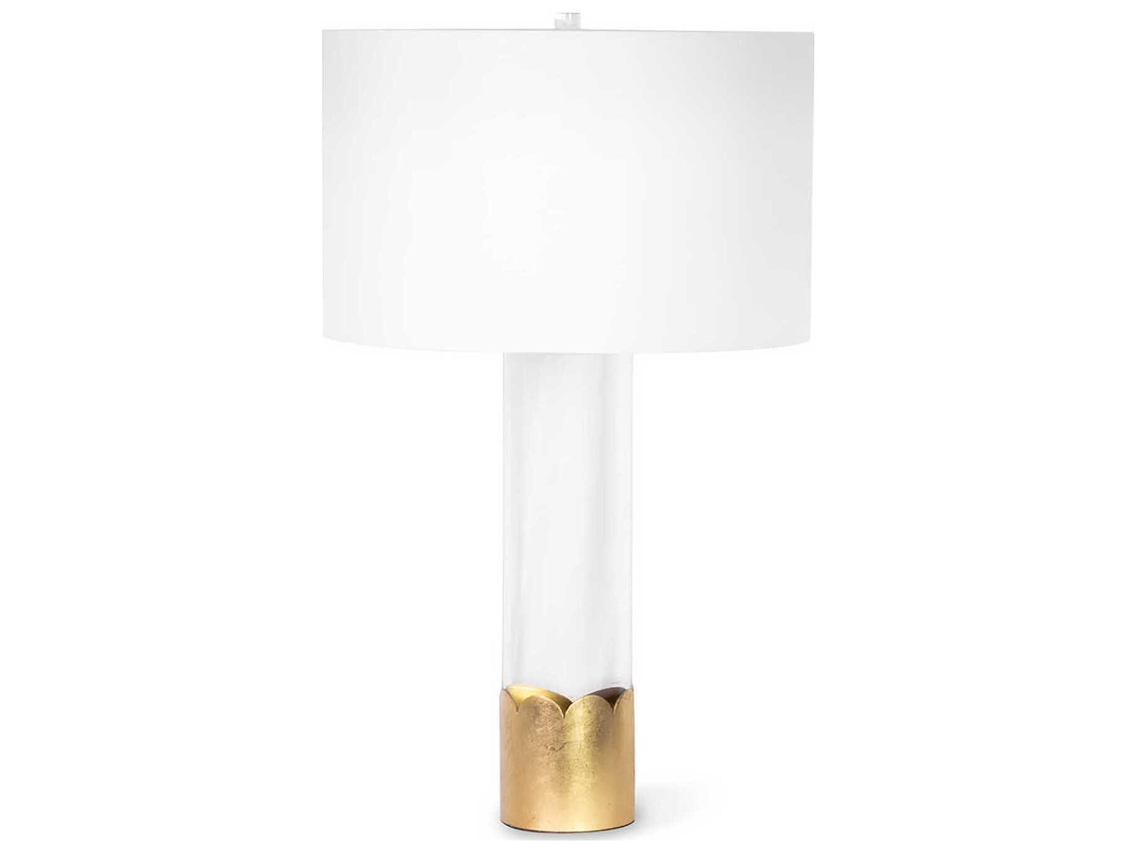 Regina Andrew Sissie Clear Brass Buffet Lamp