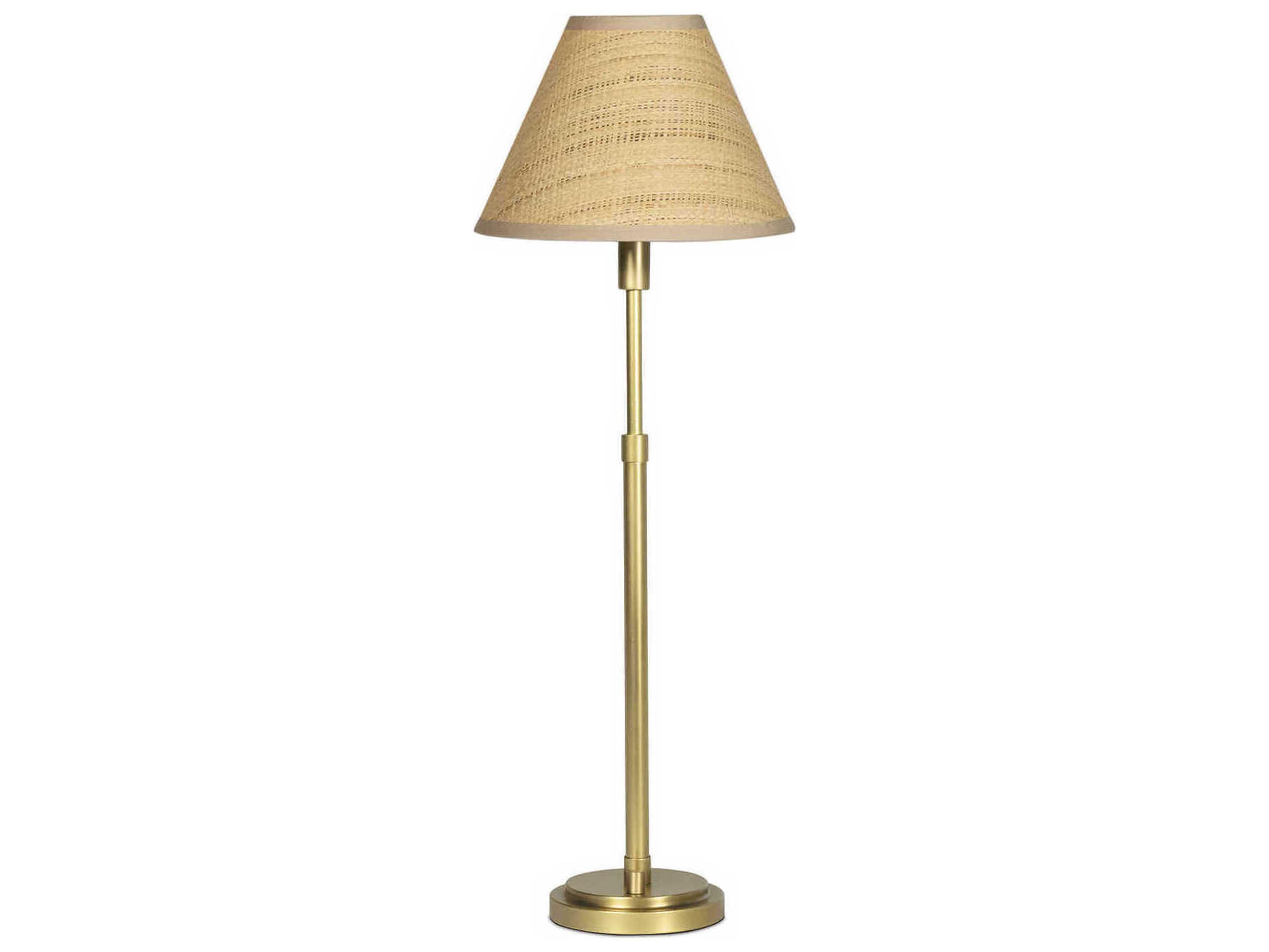 Regina Andrew Polly Natural Brass Buffet Lamp