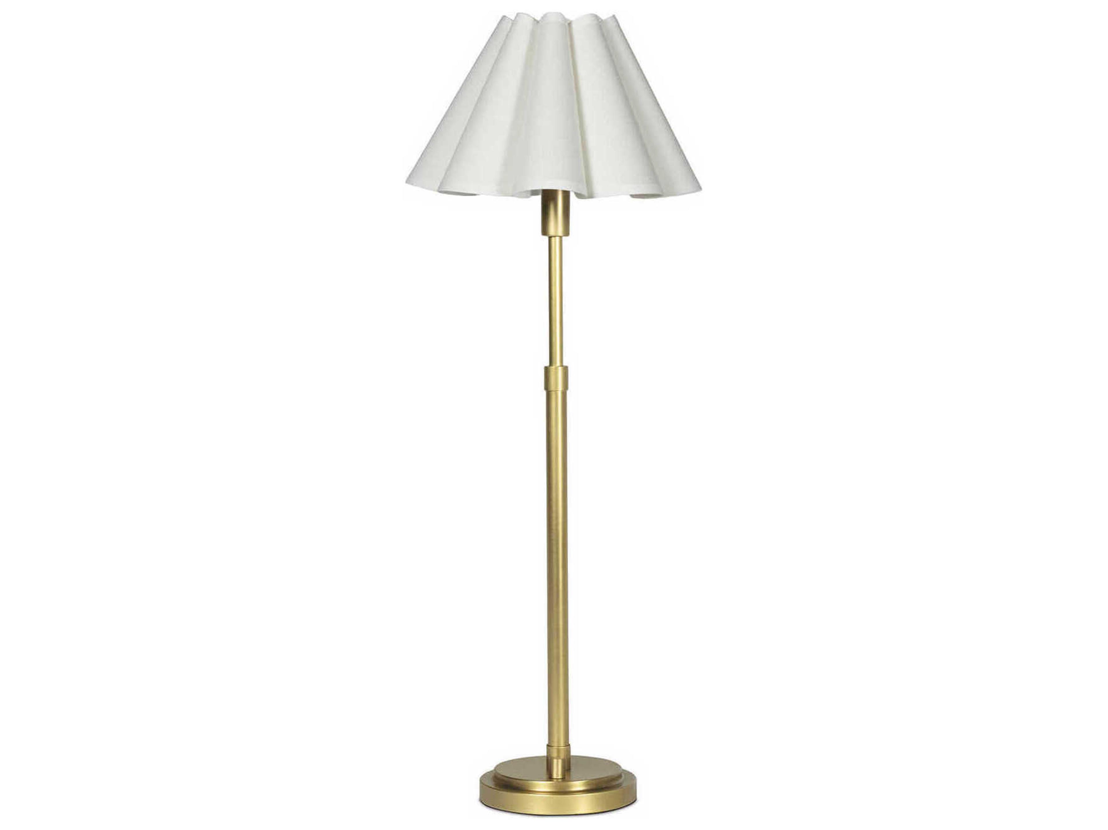 Regina Andrew Polly Natural Brass Buffet Lamp