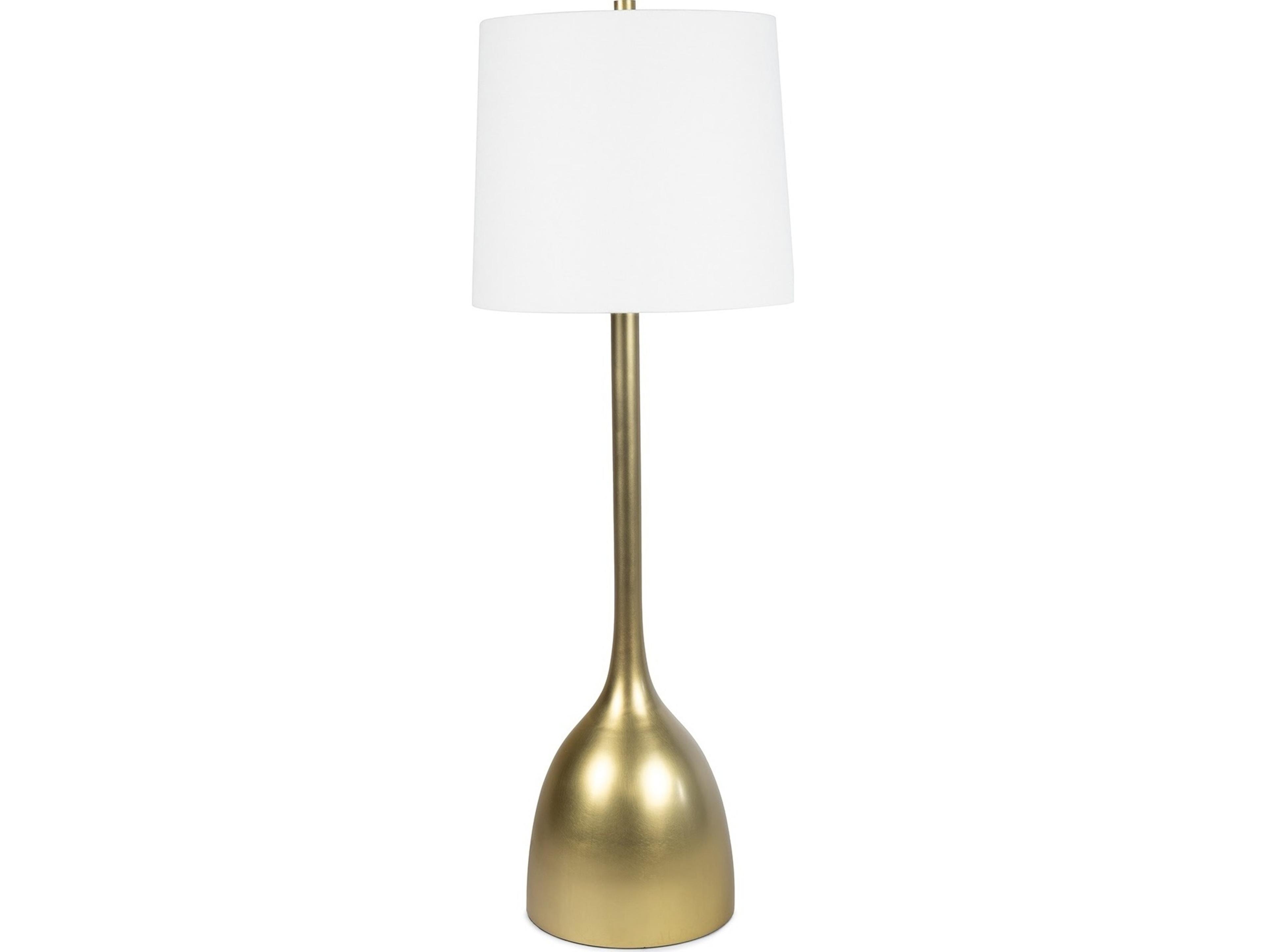 Regina Andrew Logan Natural Brass Buffet Lamp