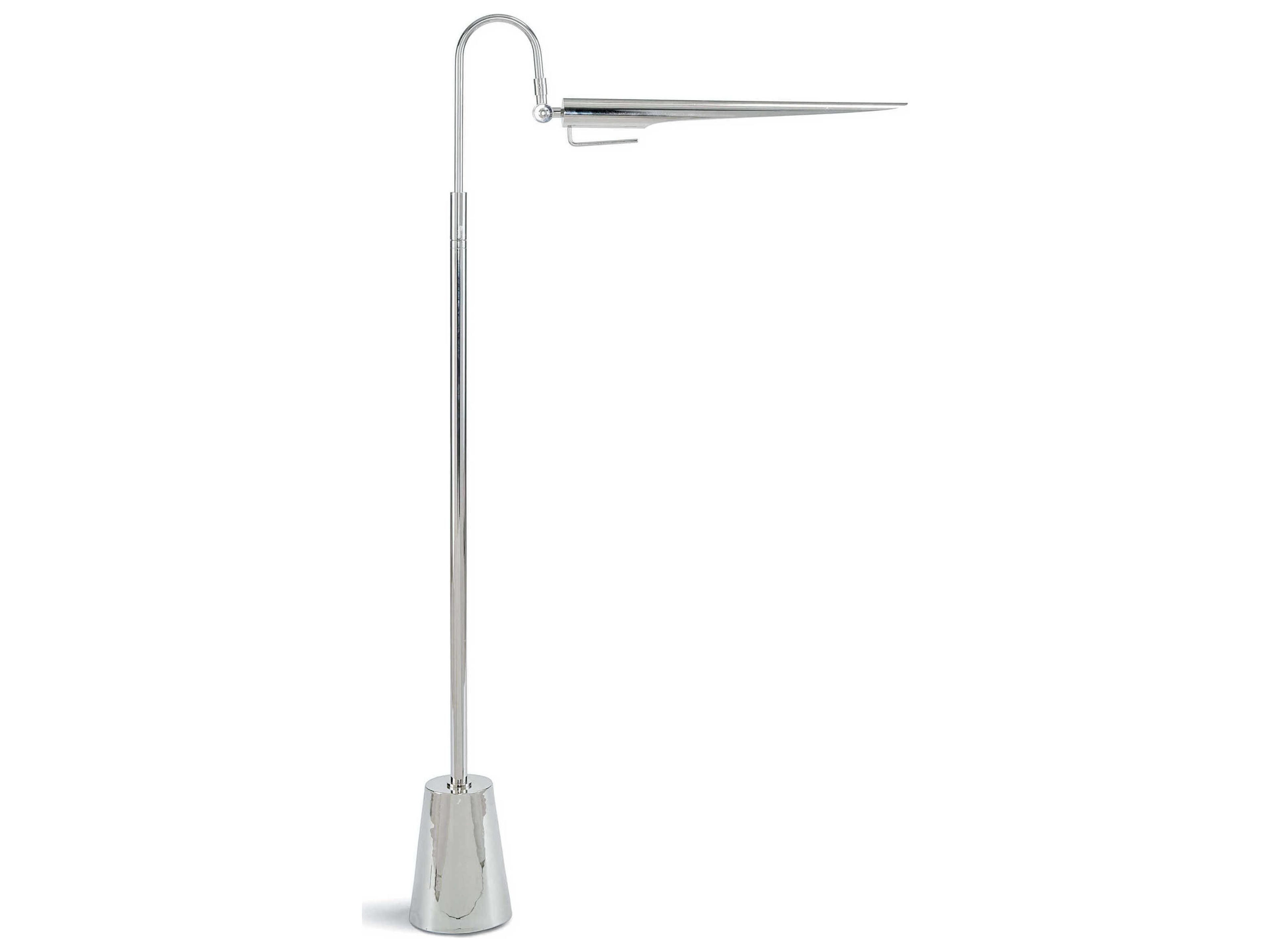 Regina Andrew Raven Polished Nickel Floor Lamp