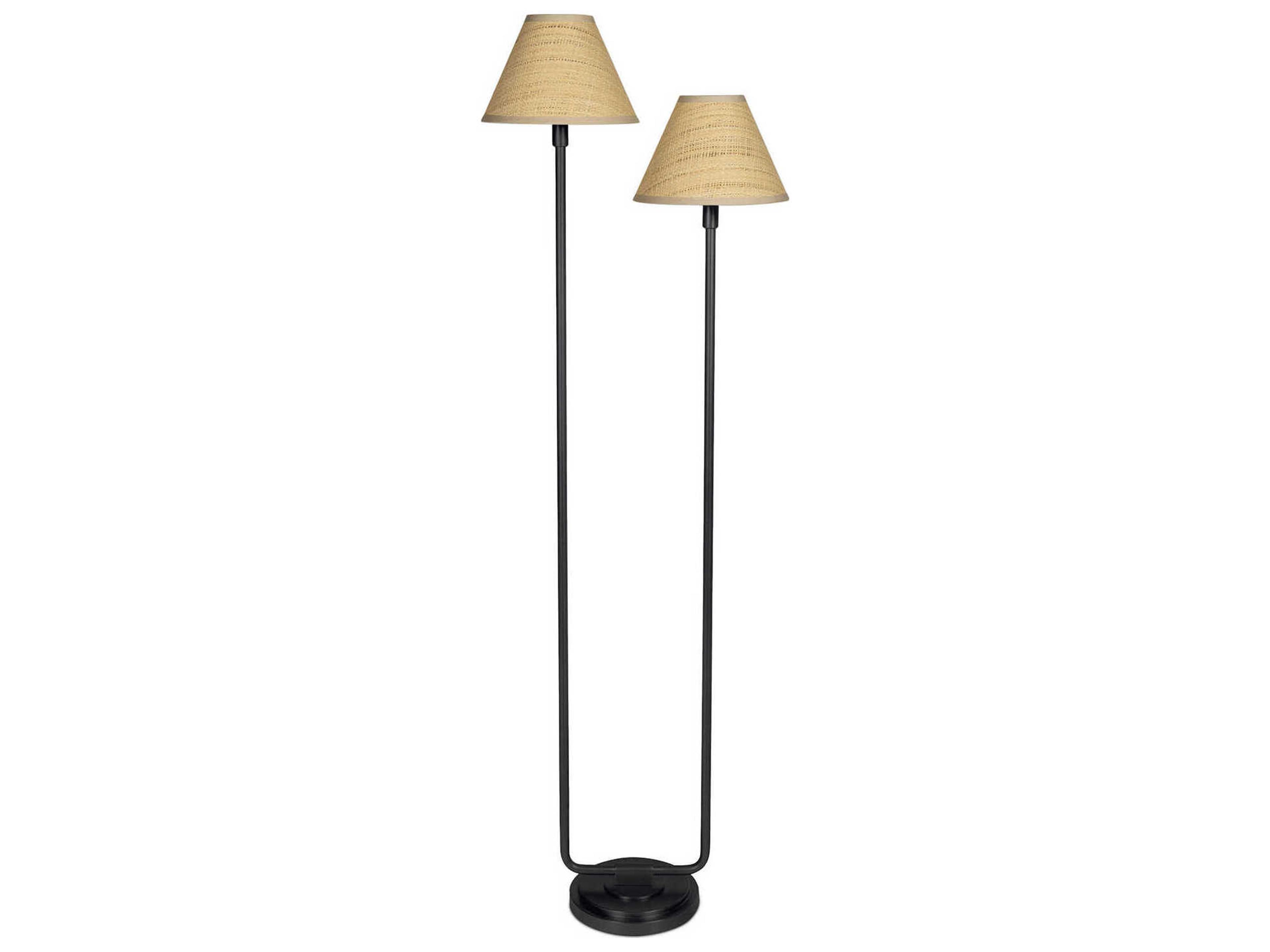Regina Andrew Polly Blackened Brass Floor Lamp