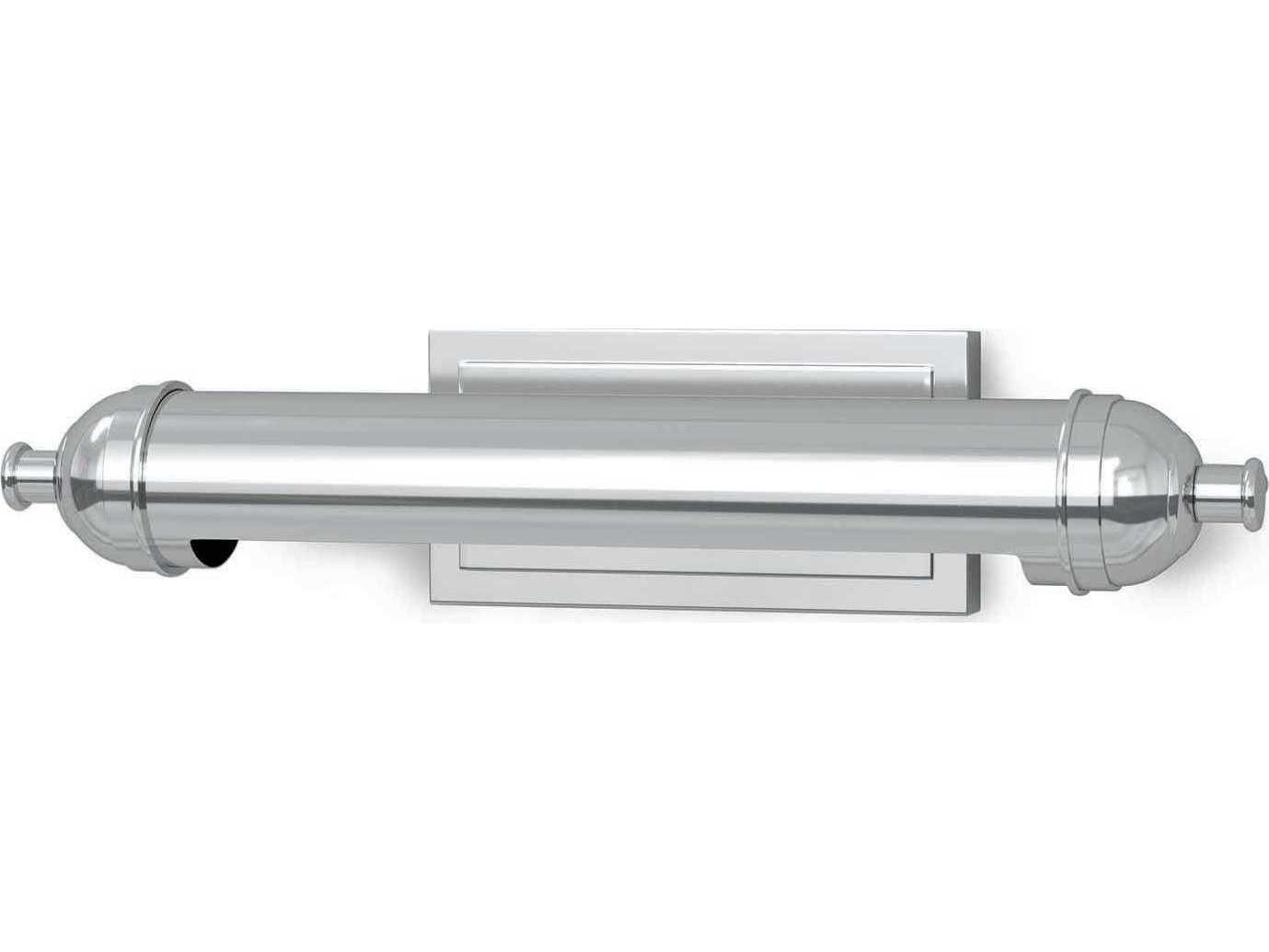 Regina Andrew Devon 2-Light Polished Nickel Picture Light