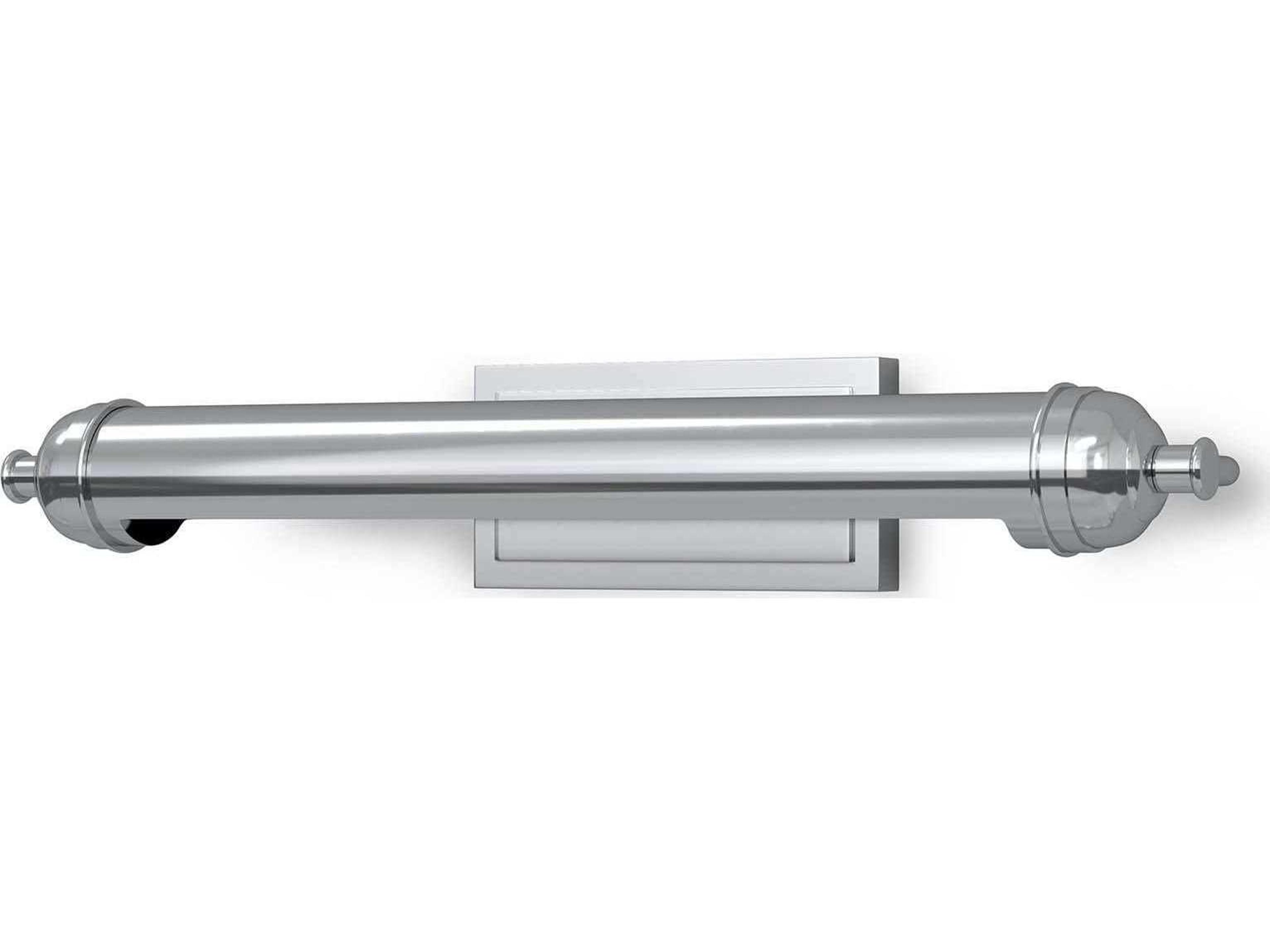 Regina Andrew Devon 2-Light Polished Nickel Picture Light