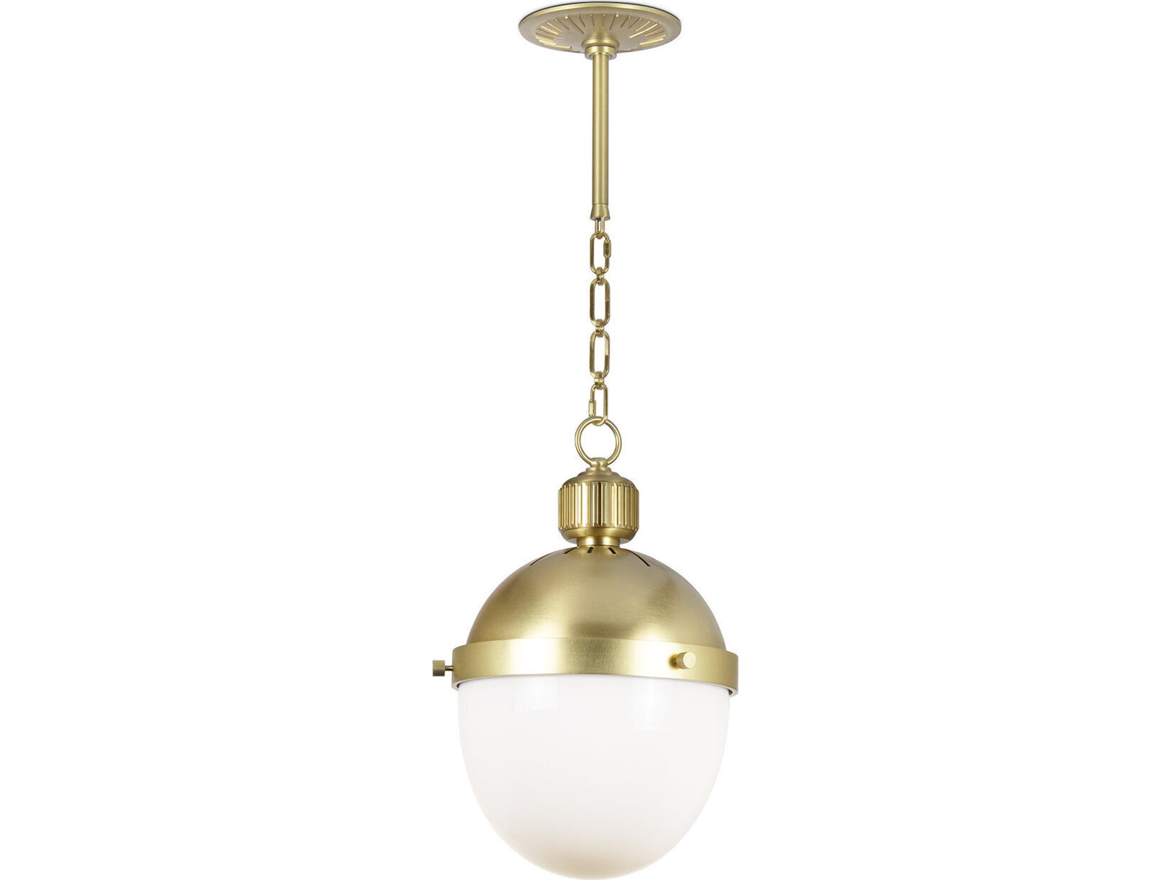 Regina Andrew Otis 1-Light Natural Brass Mini Pendant
