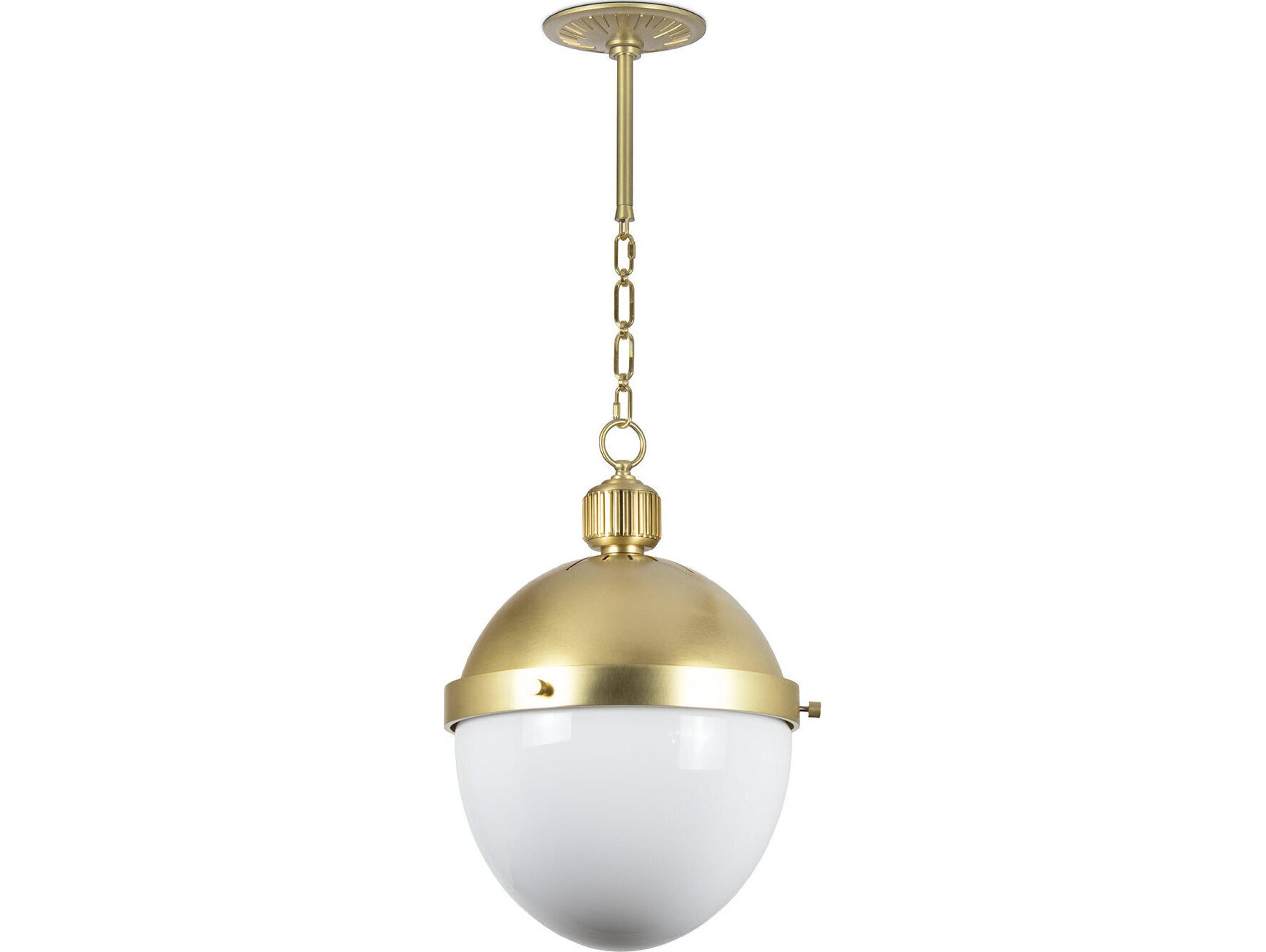 Regina Andrew Otis 1-Light Natural Brass Mini Pendant