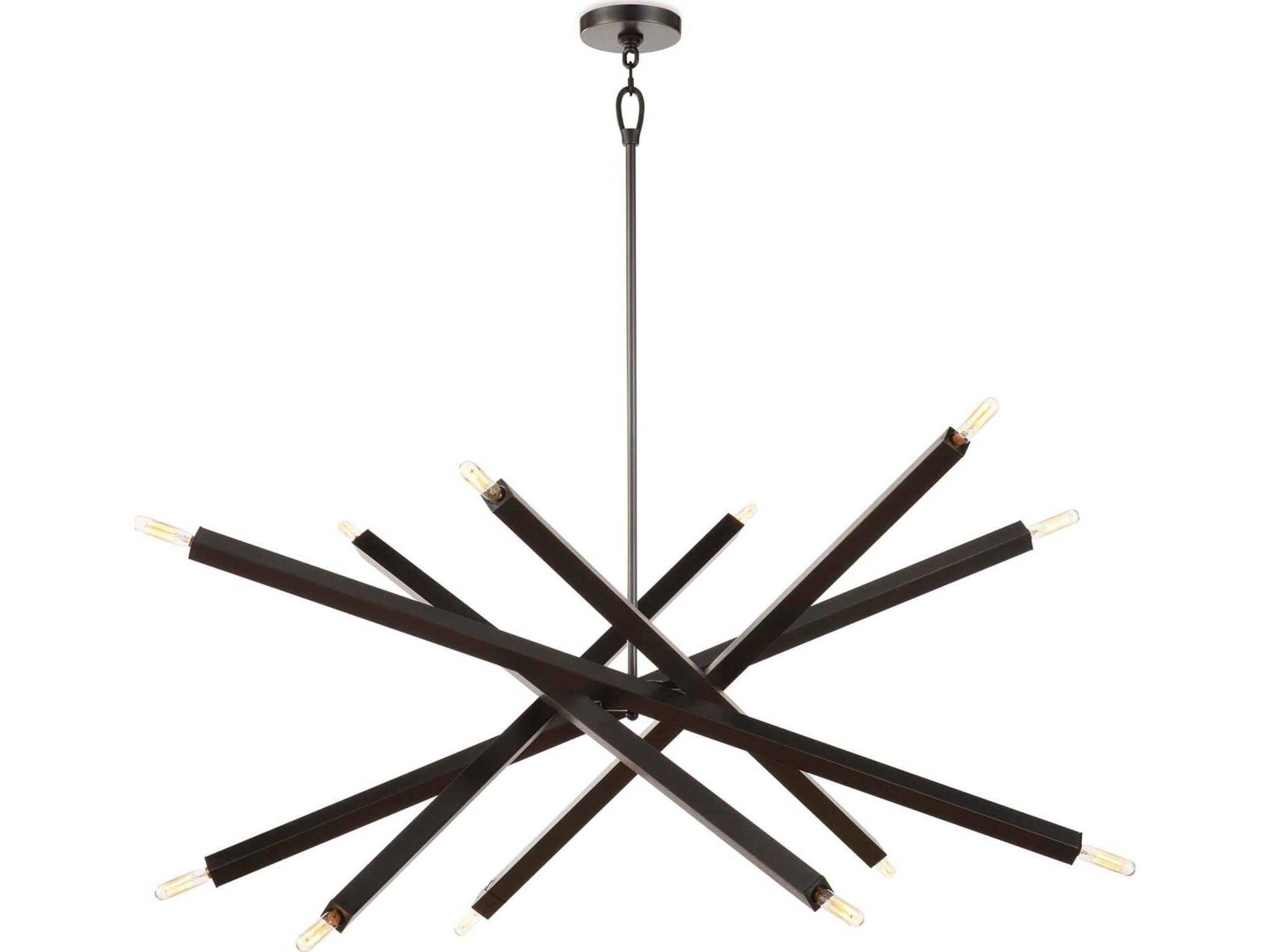 Regina Andrew Viper 12-Light Oil Rubbed Bronze Sputnik Chandelier
