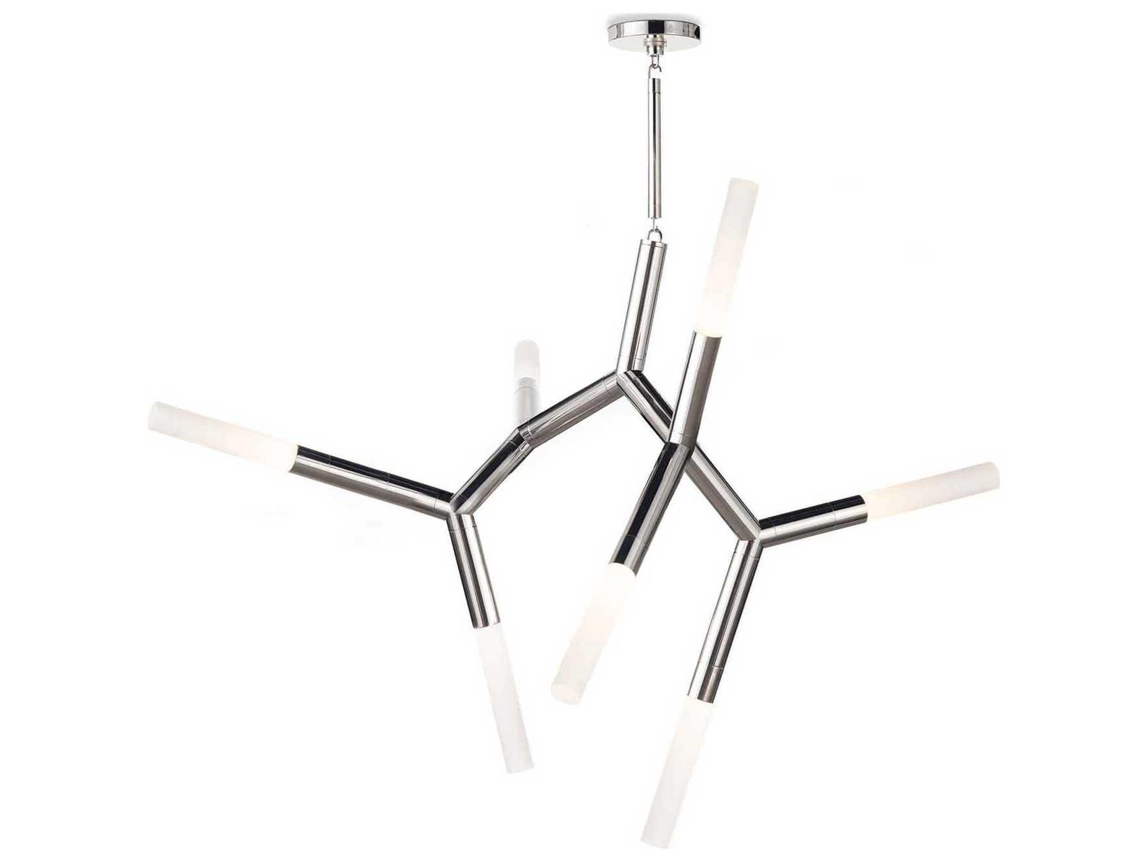 Regina Andrew Traveler 7-Light Polished Nickel Chandelier