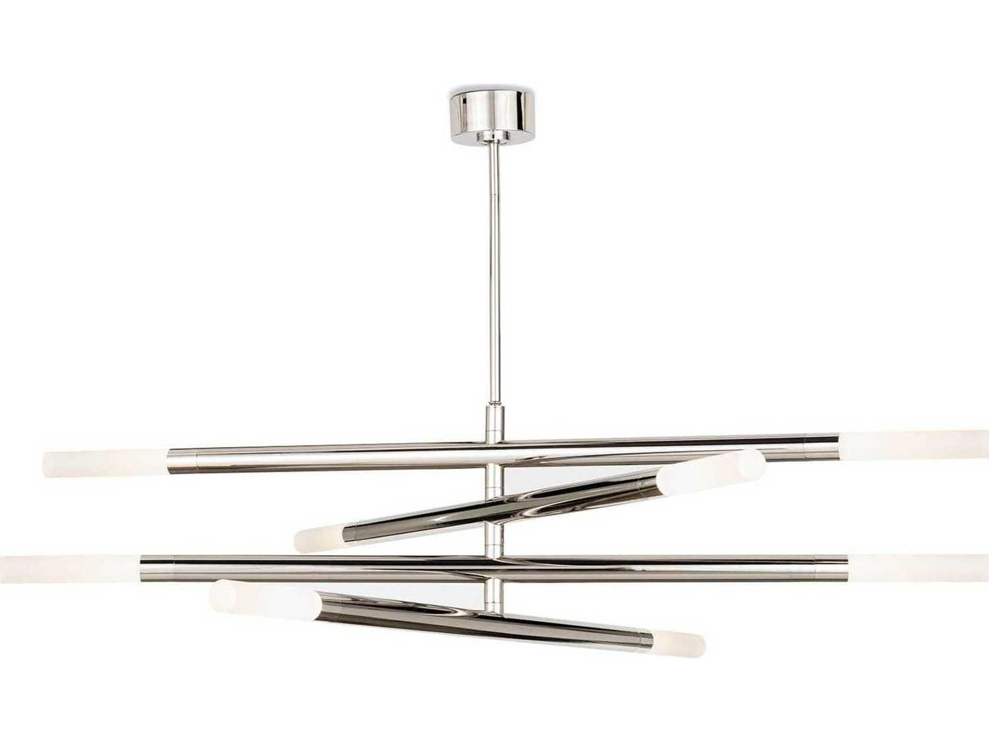 Regina Andrew Wick 8-Light Polished Nickel Chandelier