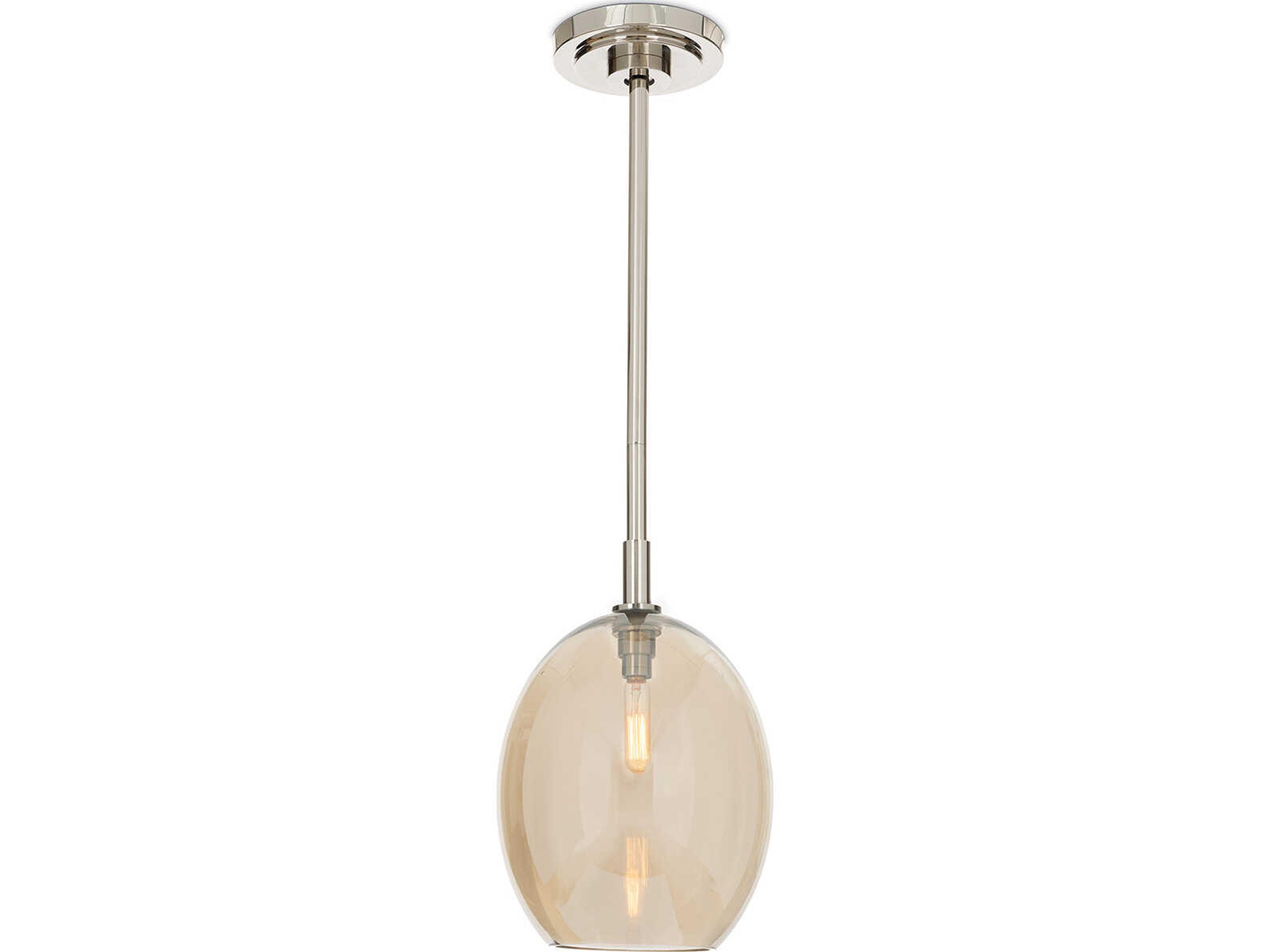 Regina Andrew Artemis 1-Light Polished Nickel Mini Pendant