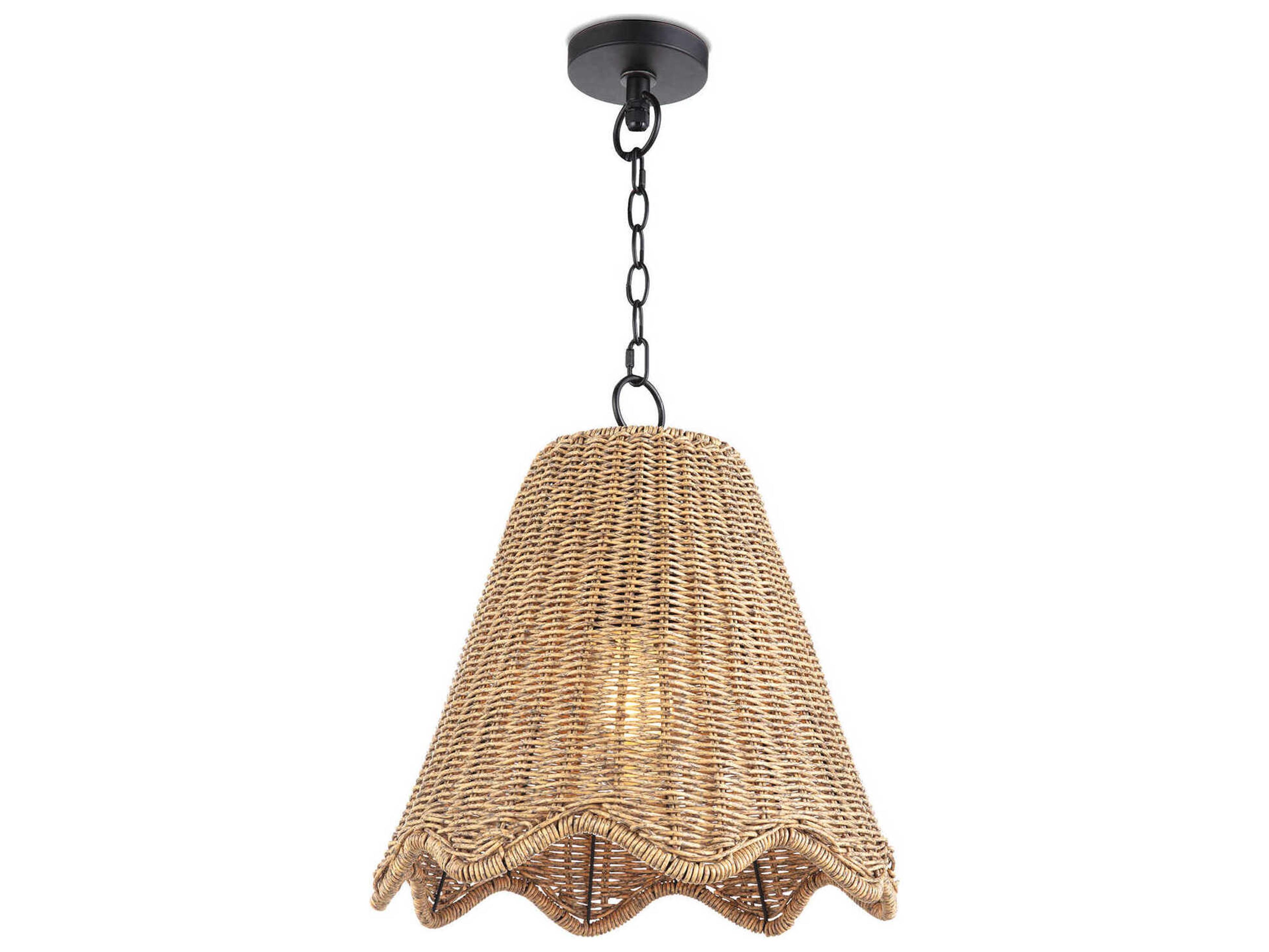 Regina Andrew 1-Light Natural Brown Pendant