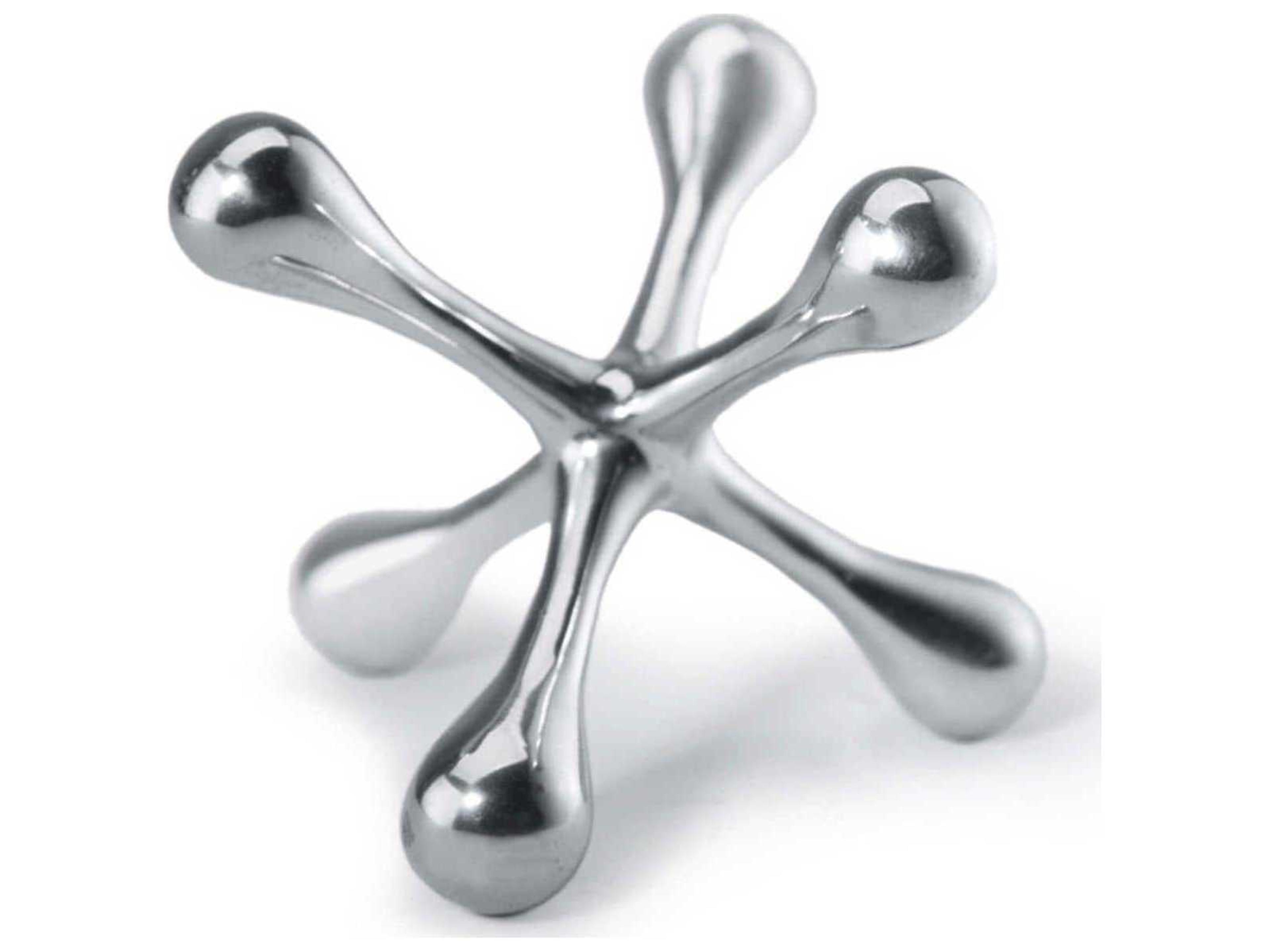 Regina Andrew Polished Nickel 5" Modern Jack