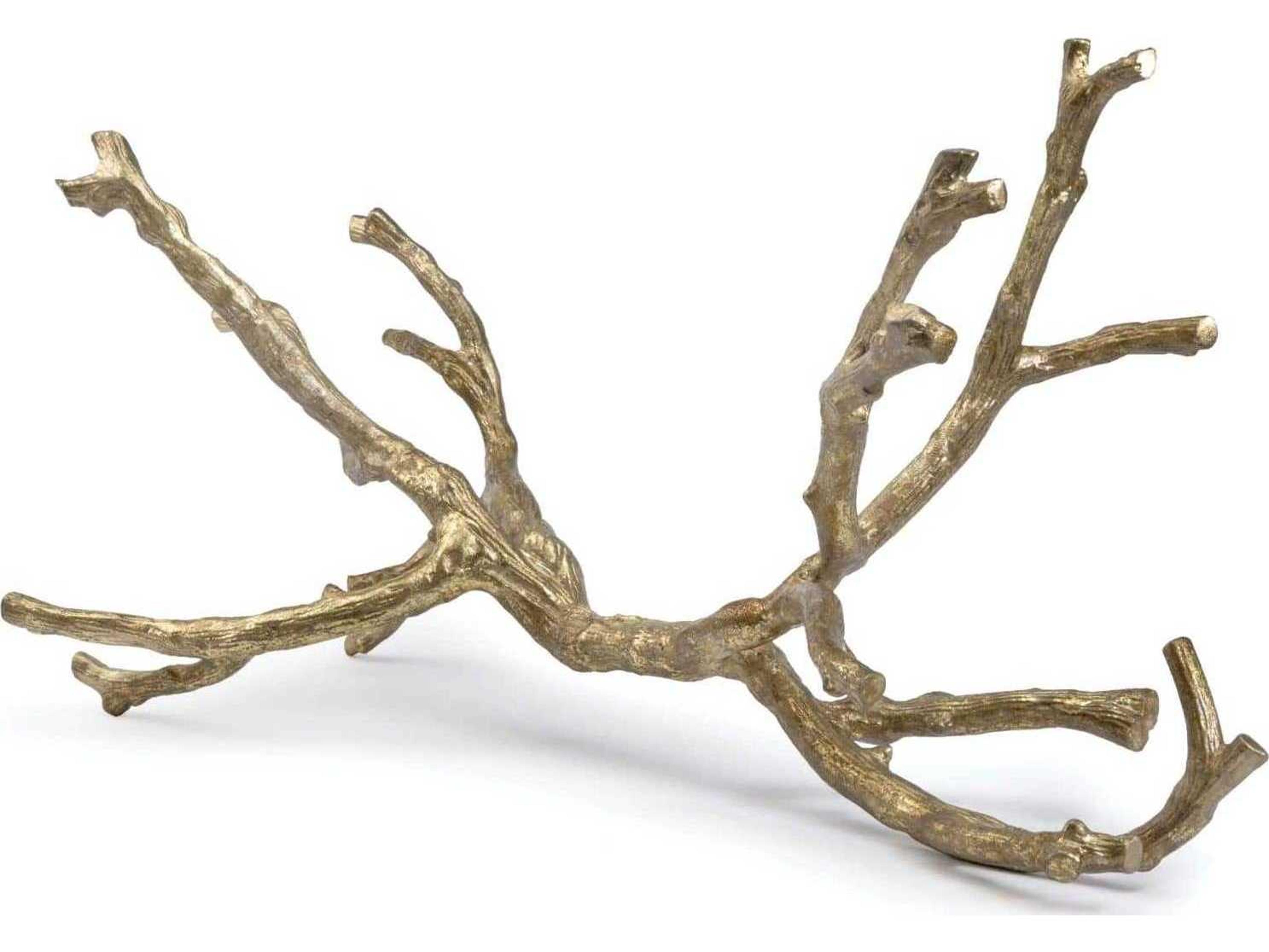 Regina Andrew Gold Leaf Metal Branch