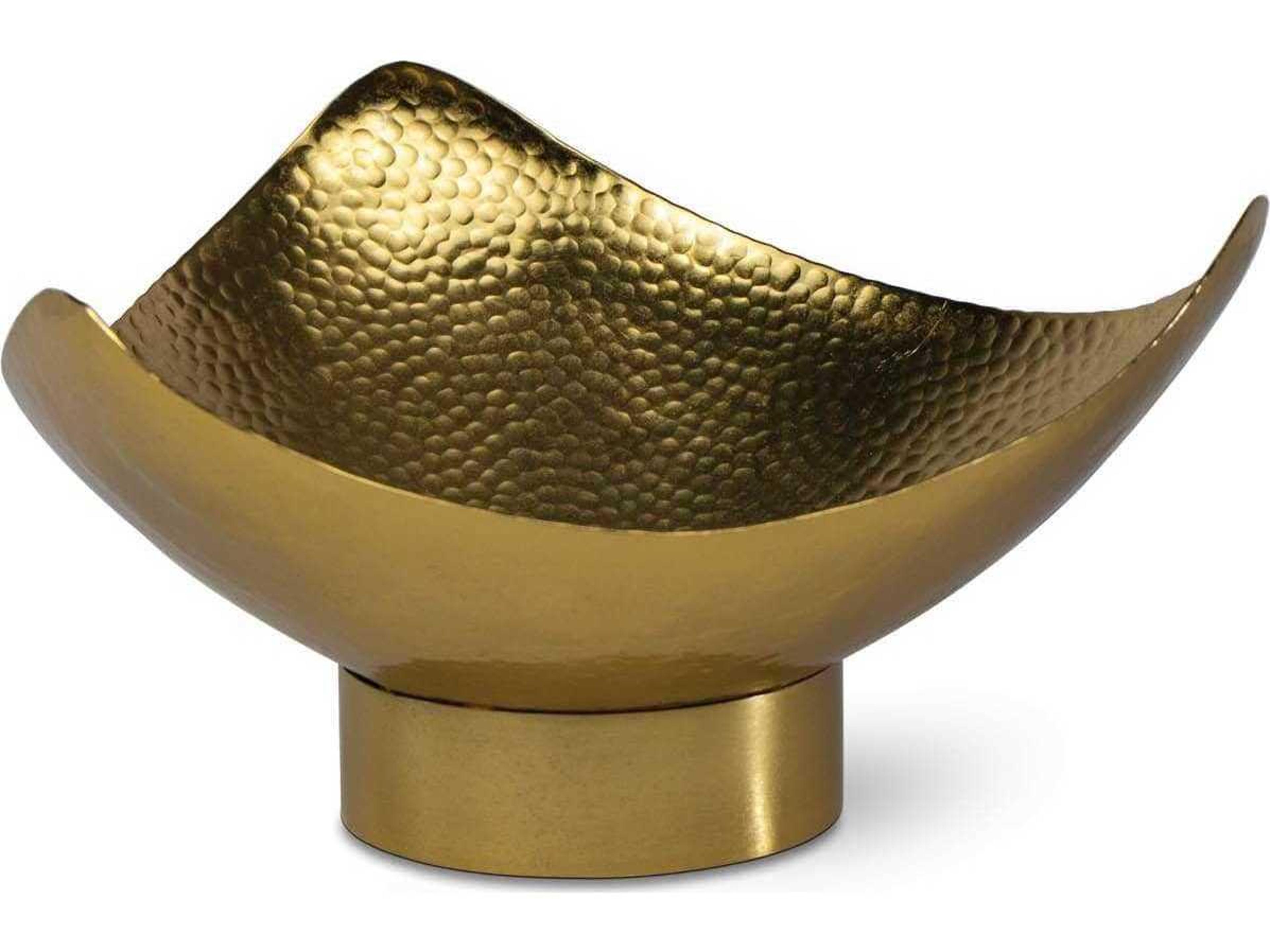 Regina Andrew Polished Brass 8" Milo Bowl