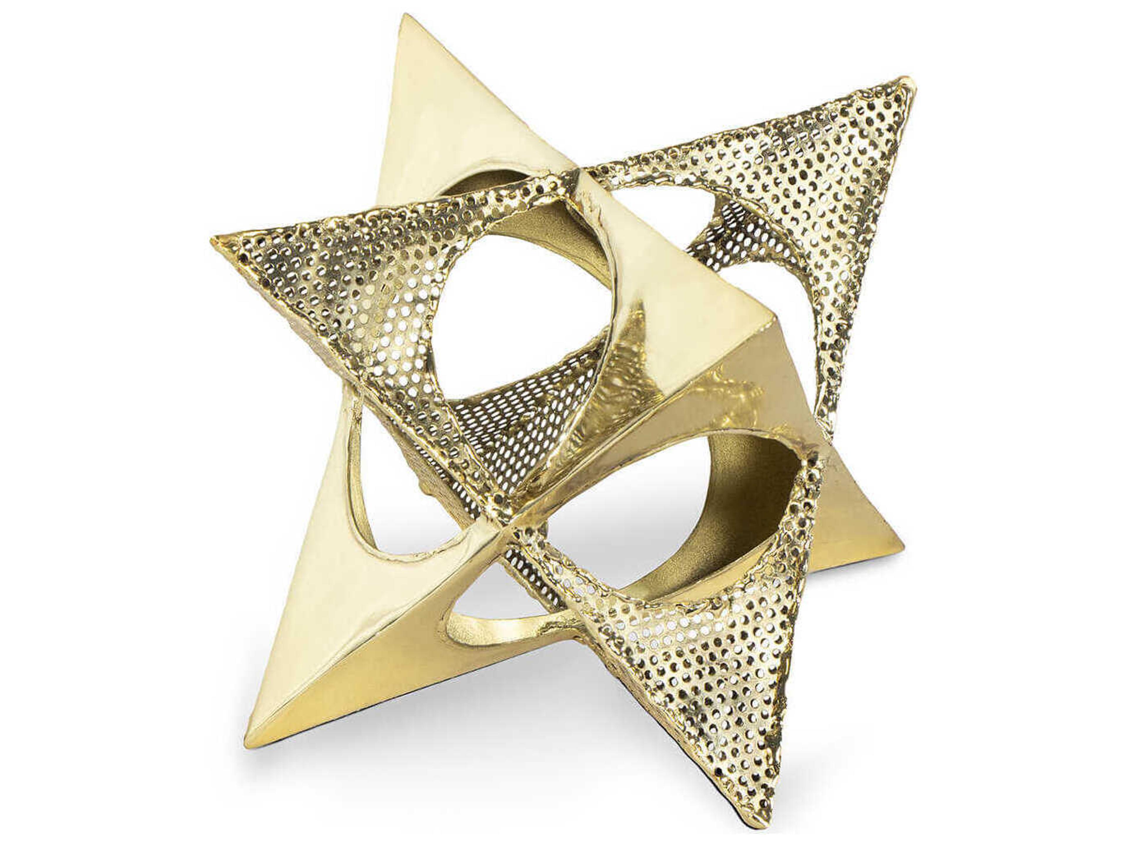 Regina Andrew Polished Brass Delta Star Accessory